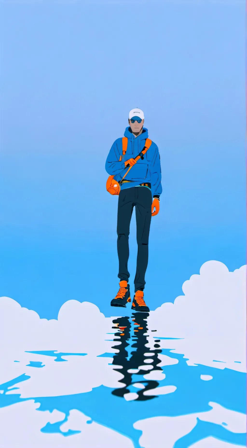 ai character: system saga heroes background