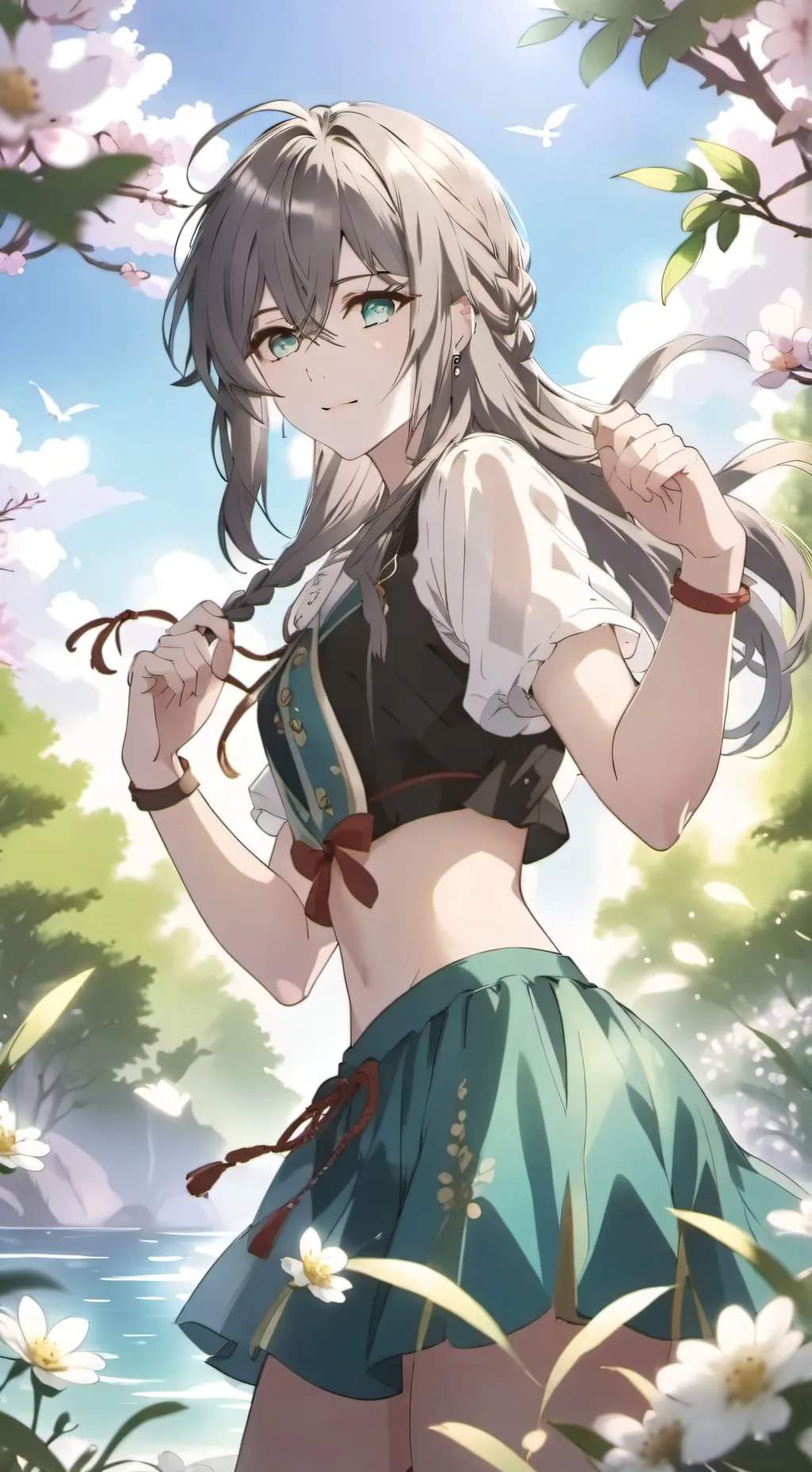 ai character: hana background