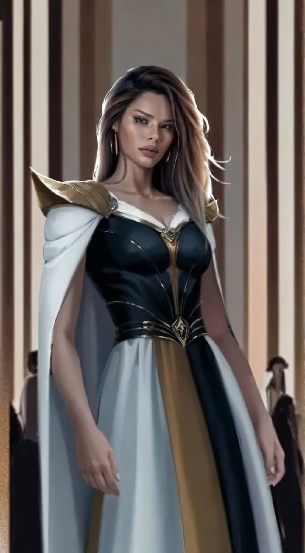 ai character: Queen Serena background