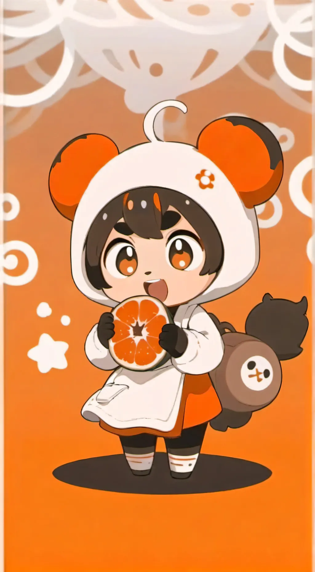 ai character: Kny X Dw background