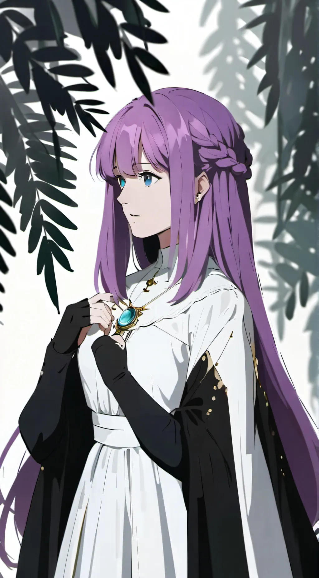 ai character: Fern background