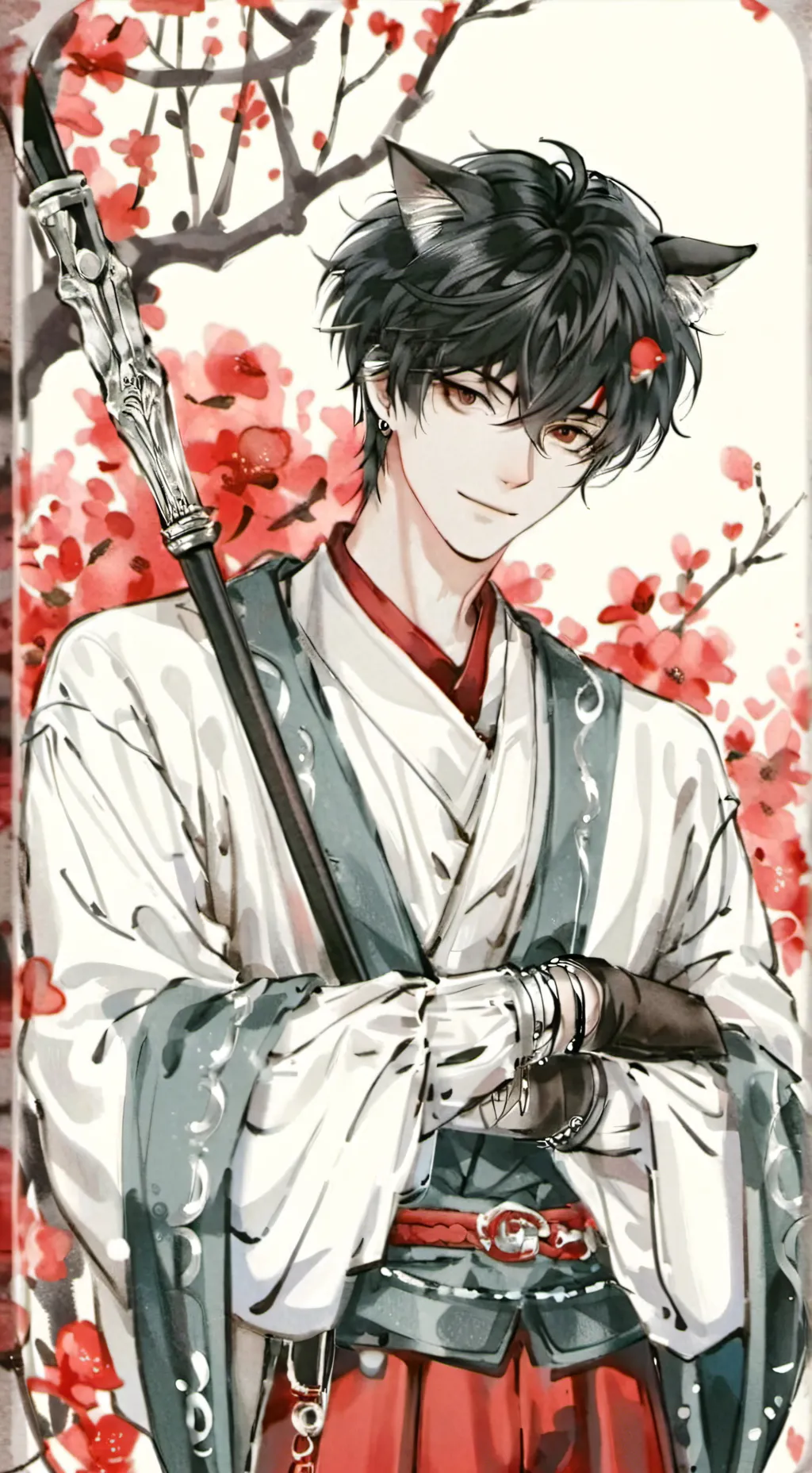 ai character: ~Haruki~ background