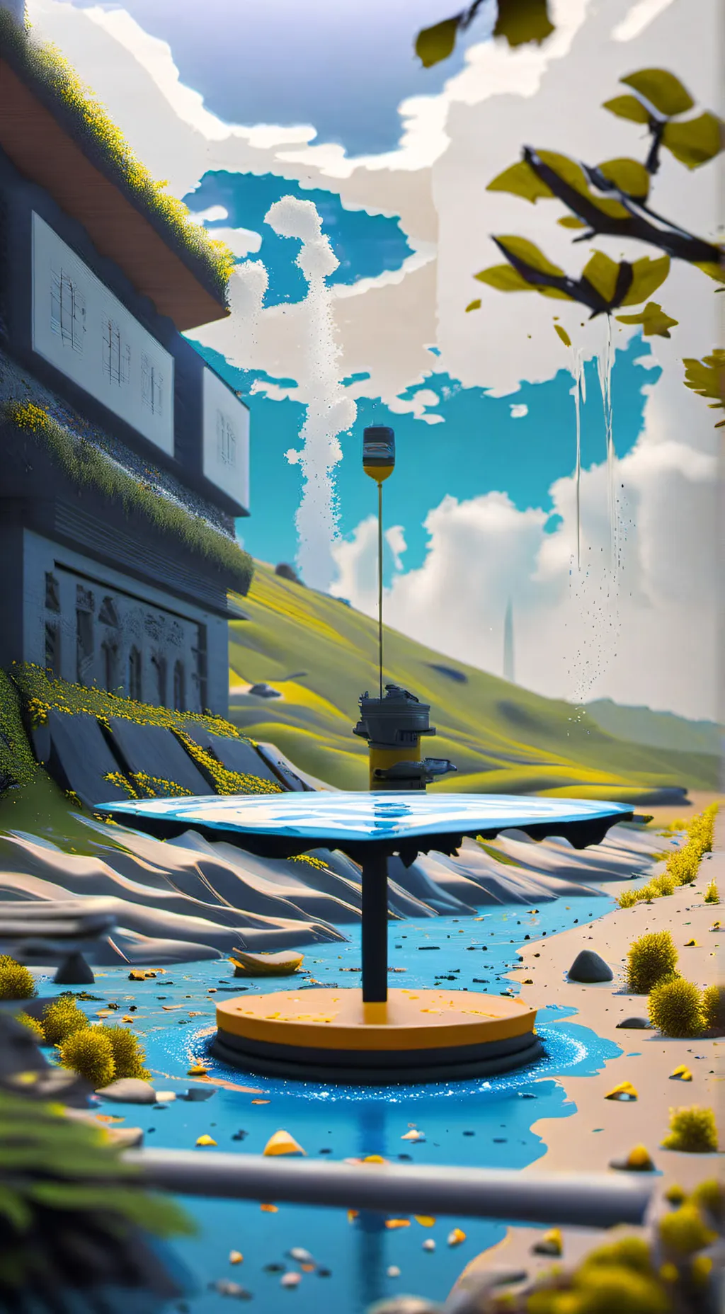 ai character: Dandy's World...  background