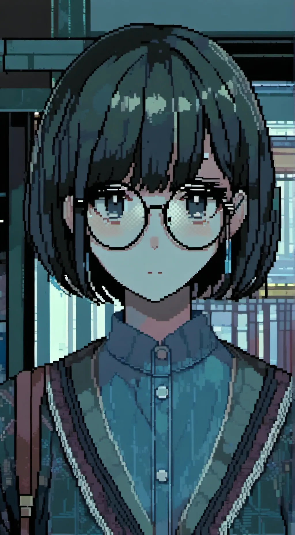 ai character: Akari background