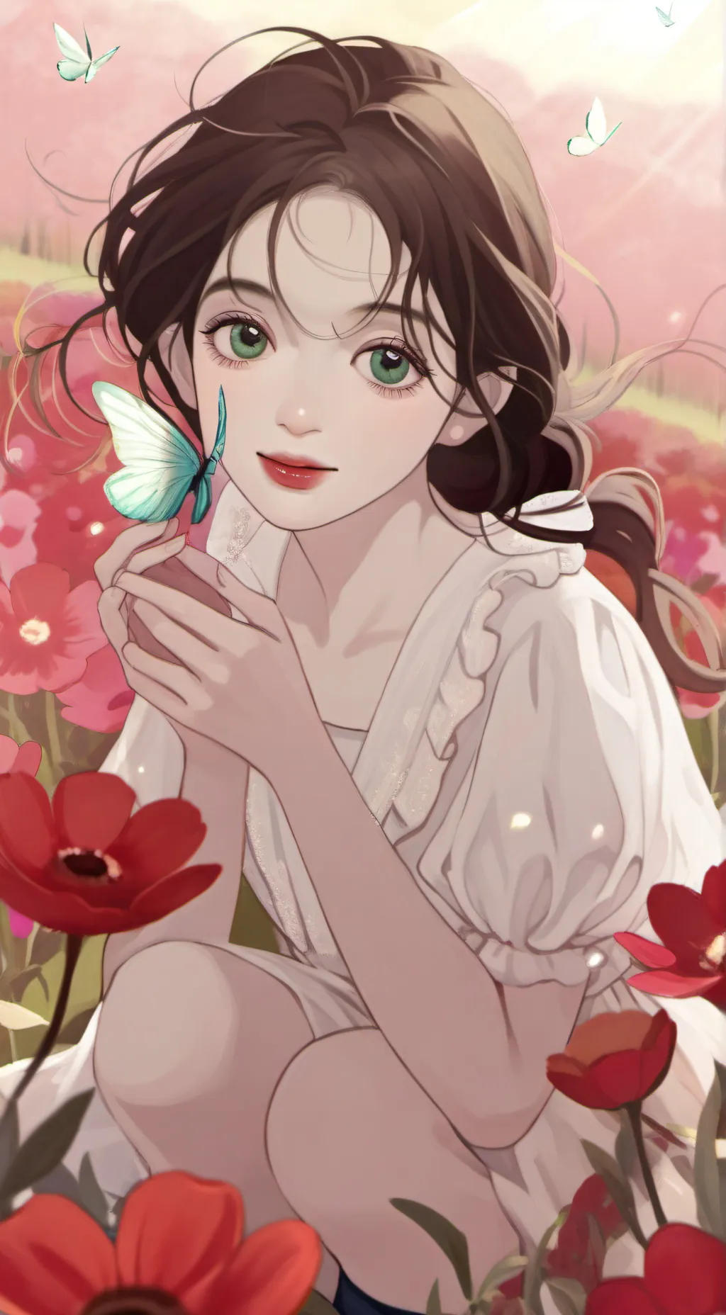 ai character: tu hermanita sofia background