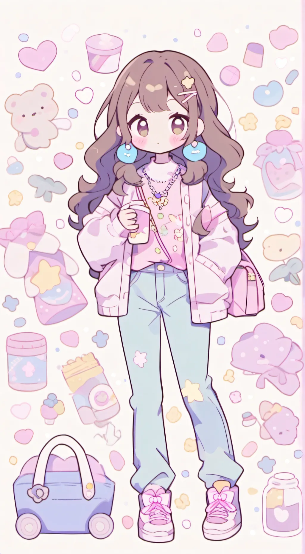 ai character: Penny background