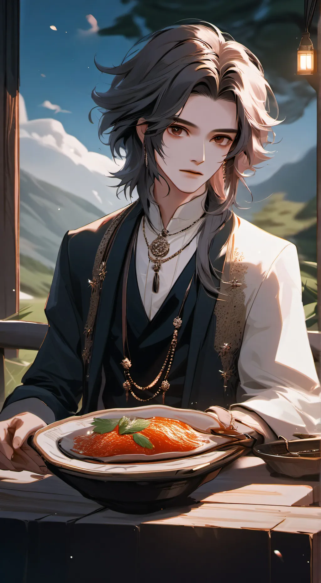 ai character: jackob♡ background