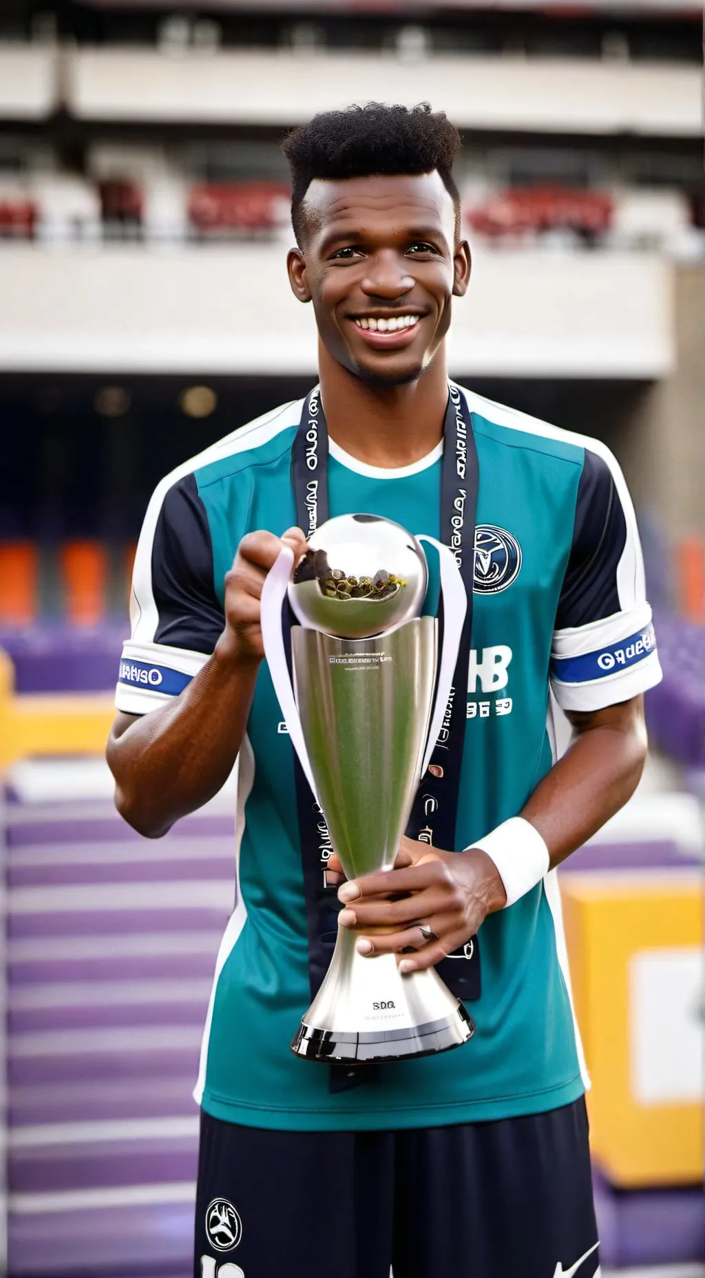 ai character: vini.jr  background