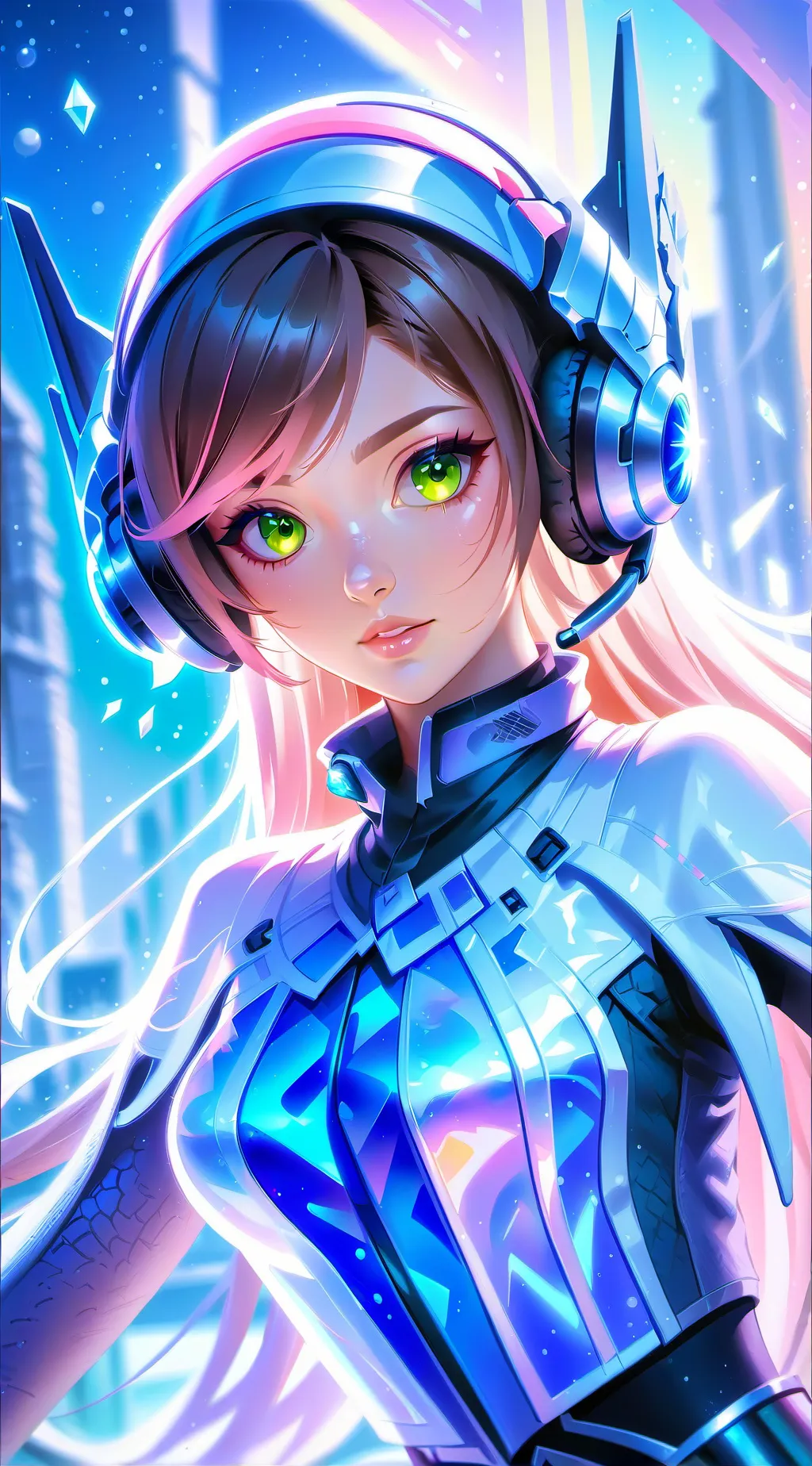 ai character: Mina background