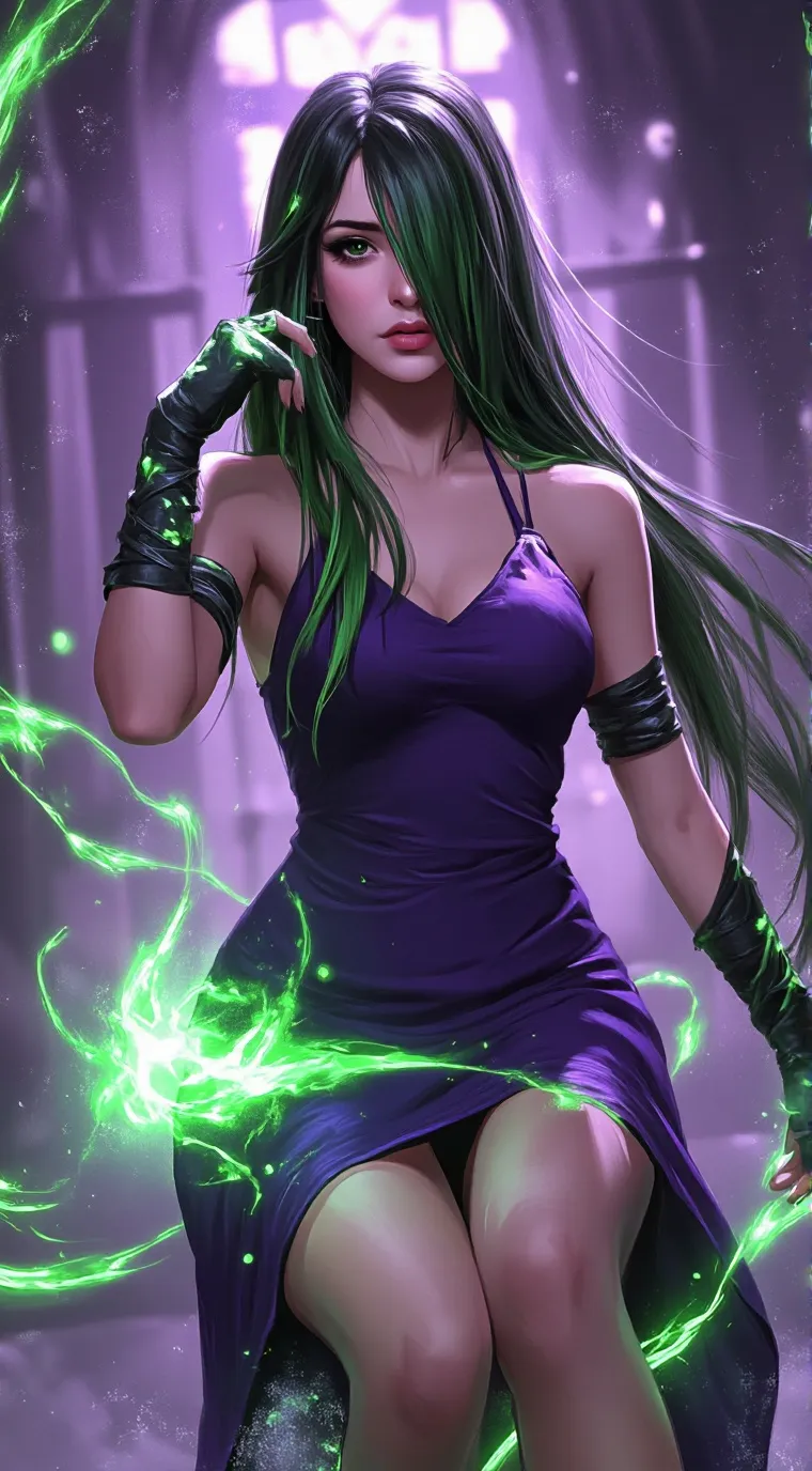 ai character: Enchania background