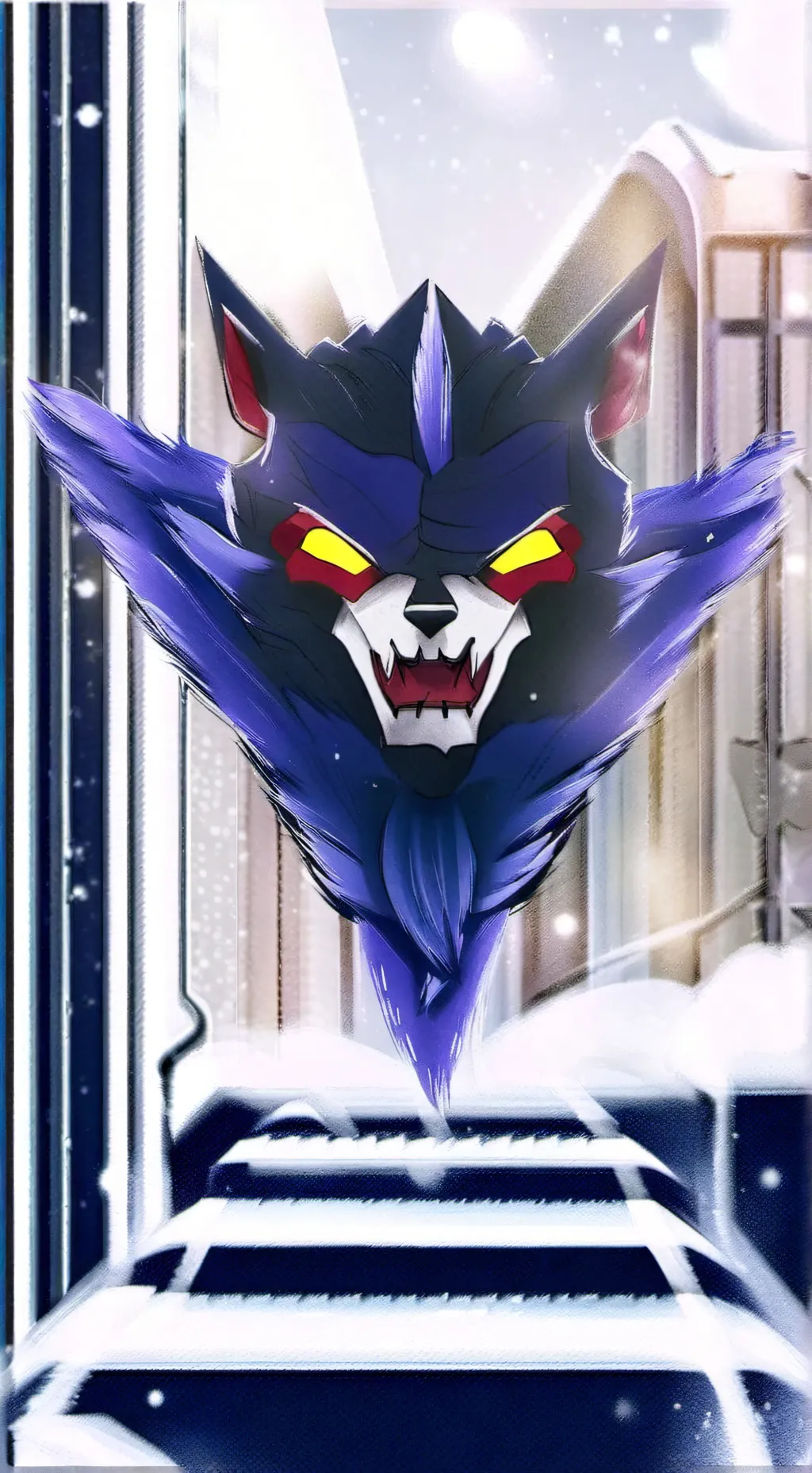 ai character: Titanes tv man  background