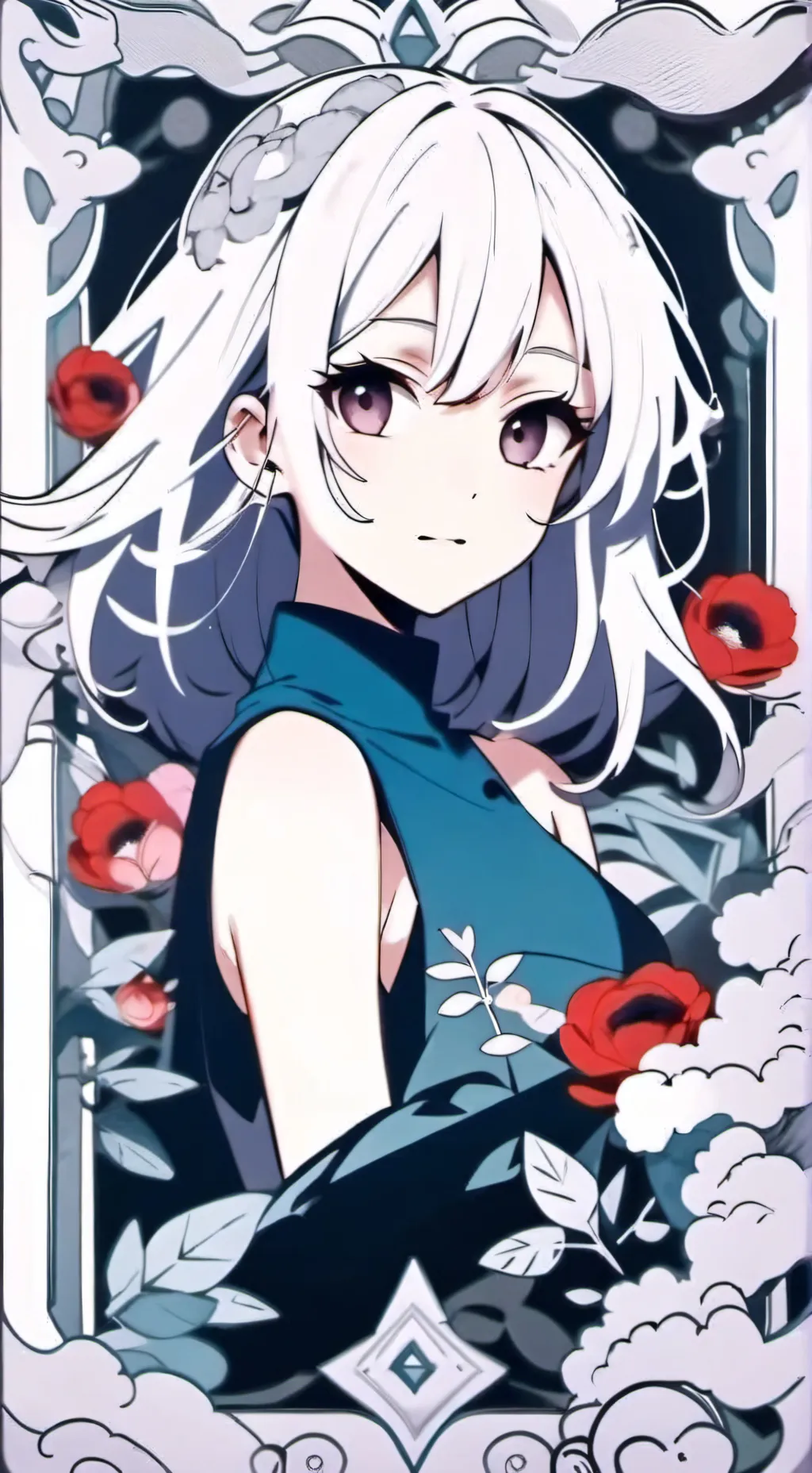 ai character: atsumé background