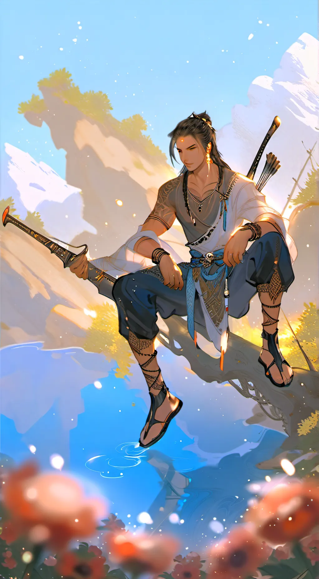 ai character: enhypen  background