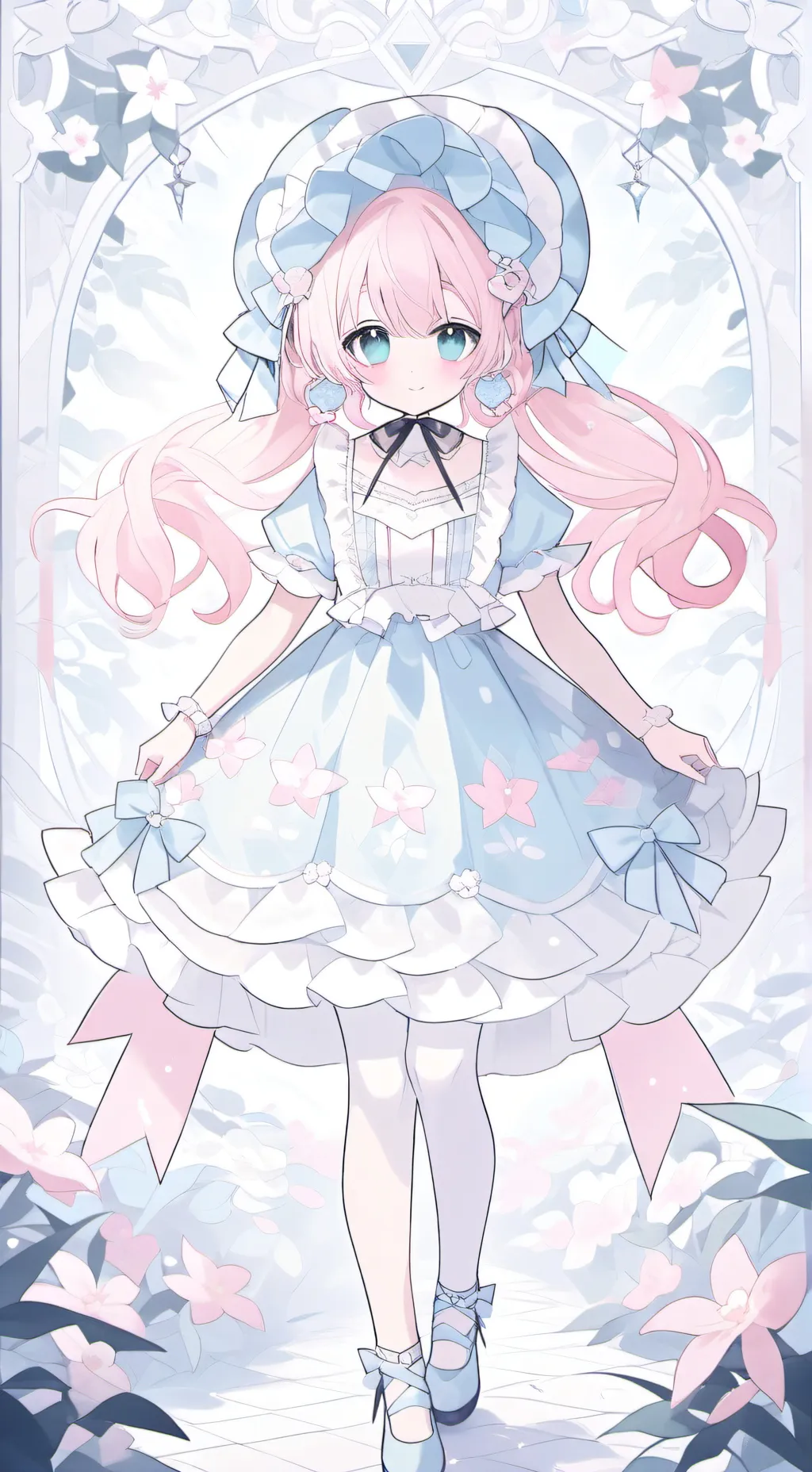 ai character: sprunki te ama background