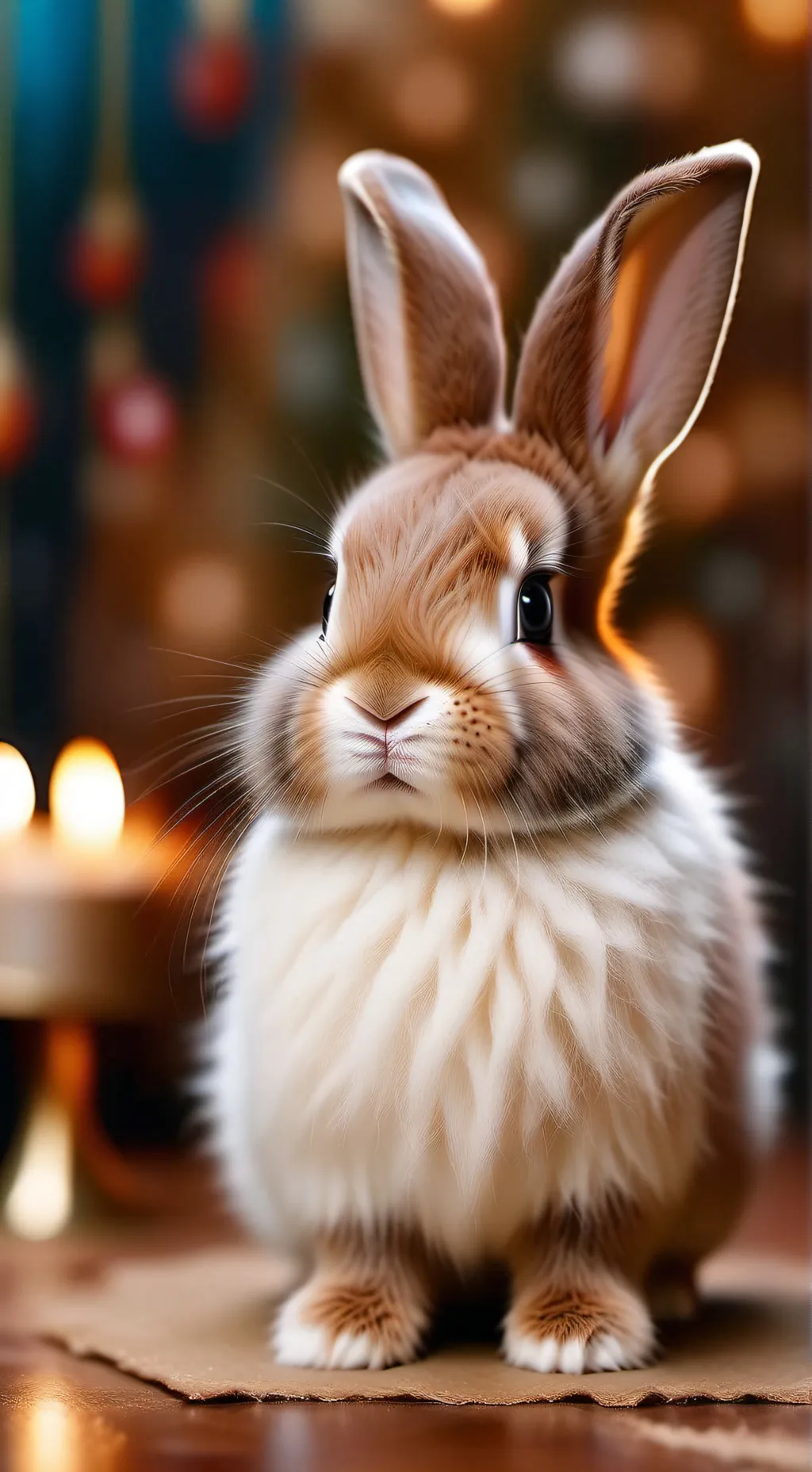 ai character: CheeseCake Bunny  background