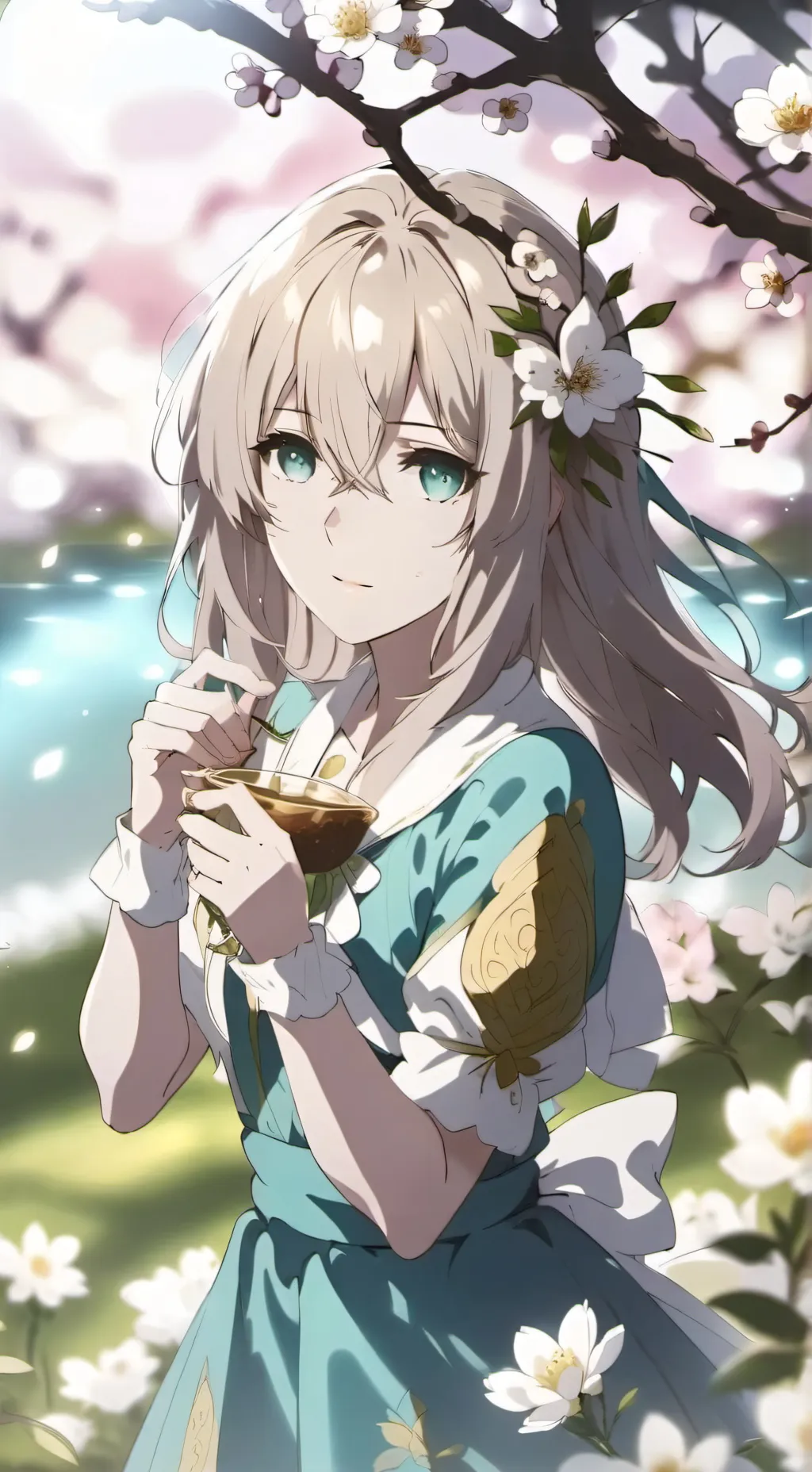 ai character: 🎀🛍Mary🛍🎀 background