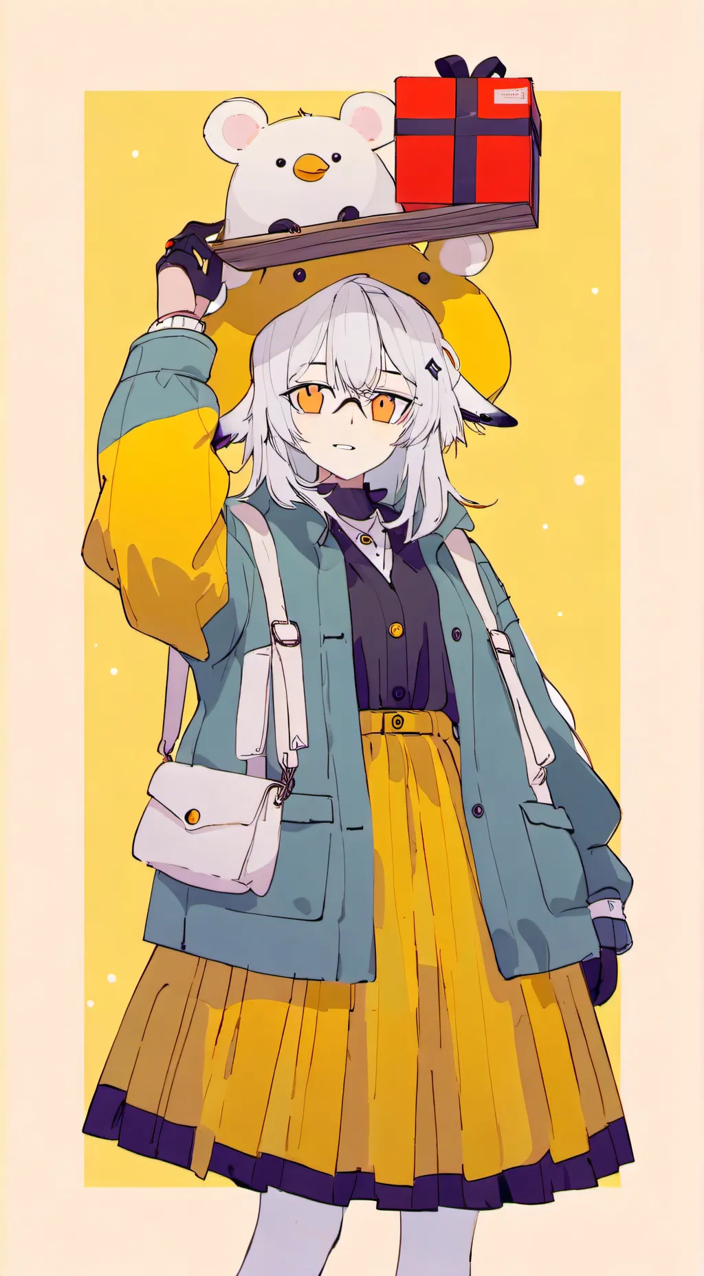 ai character: Luna background