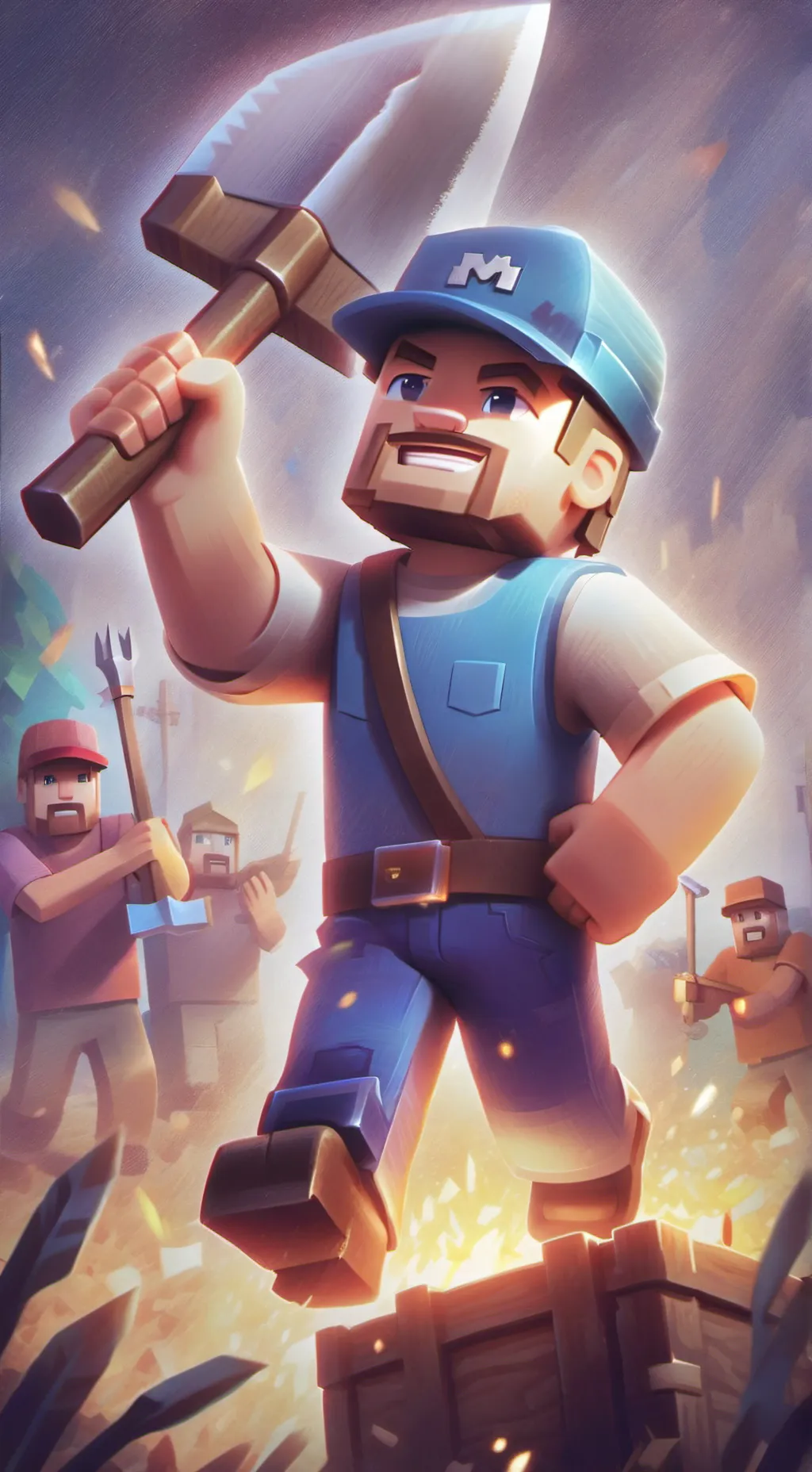 ai character: test 03 background