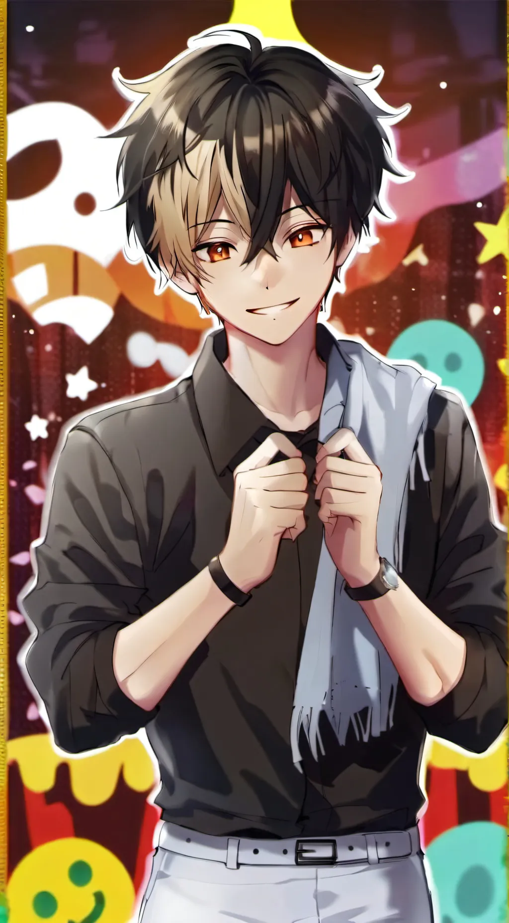 ai character: Rex Norman  background