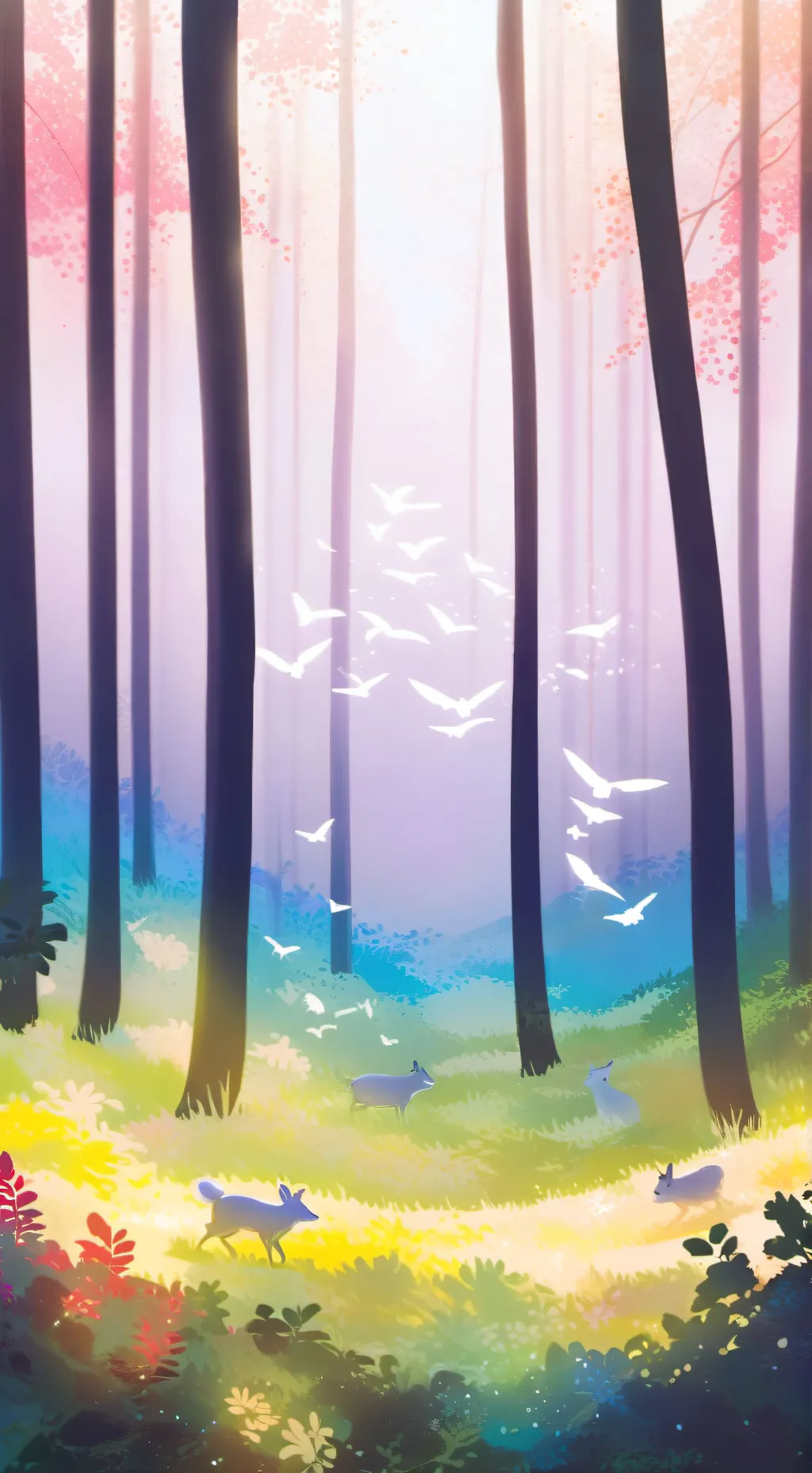 ai character: Life is fun background