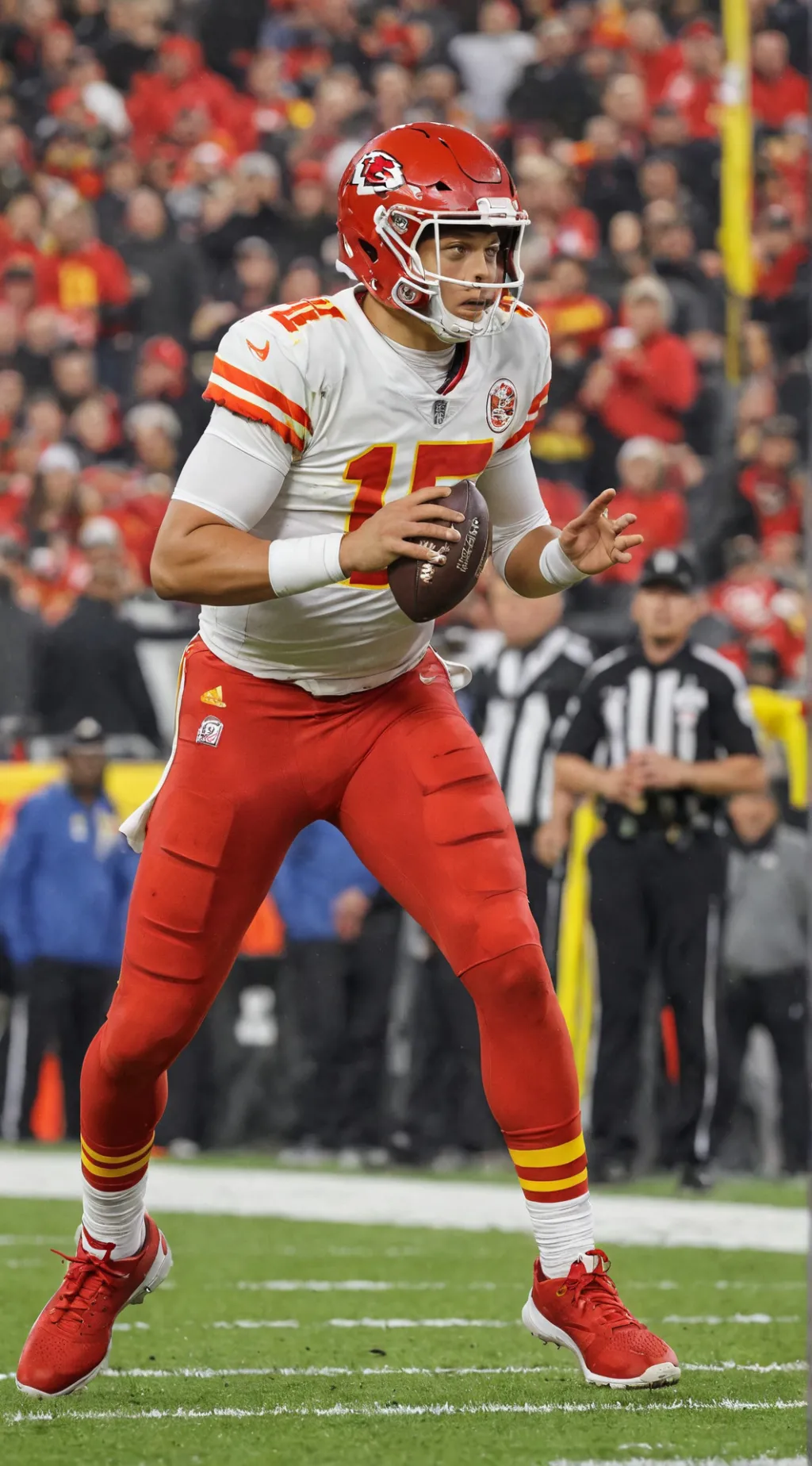 ai character: Patrick Mahomes background