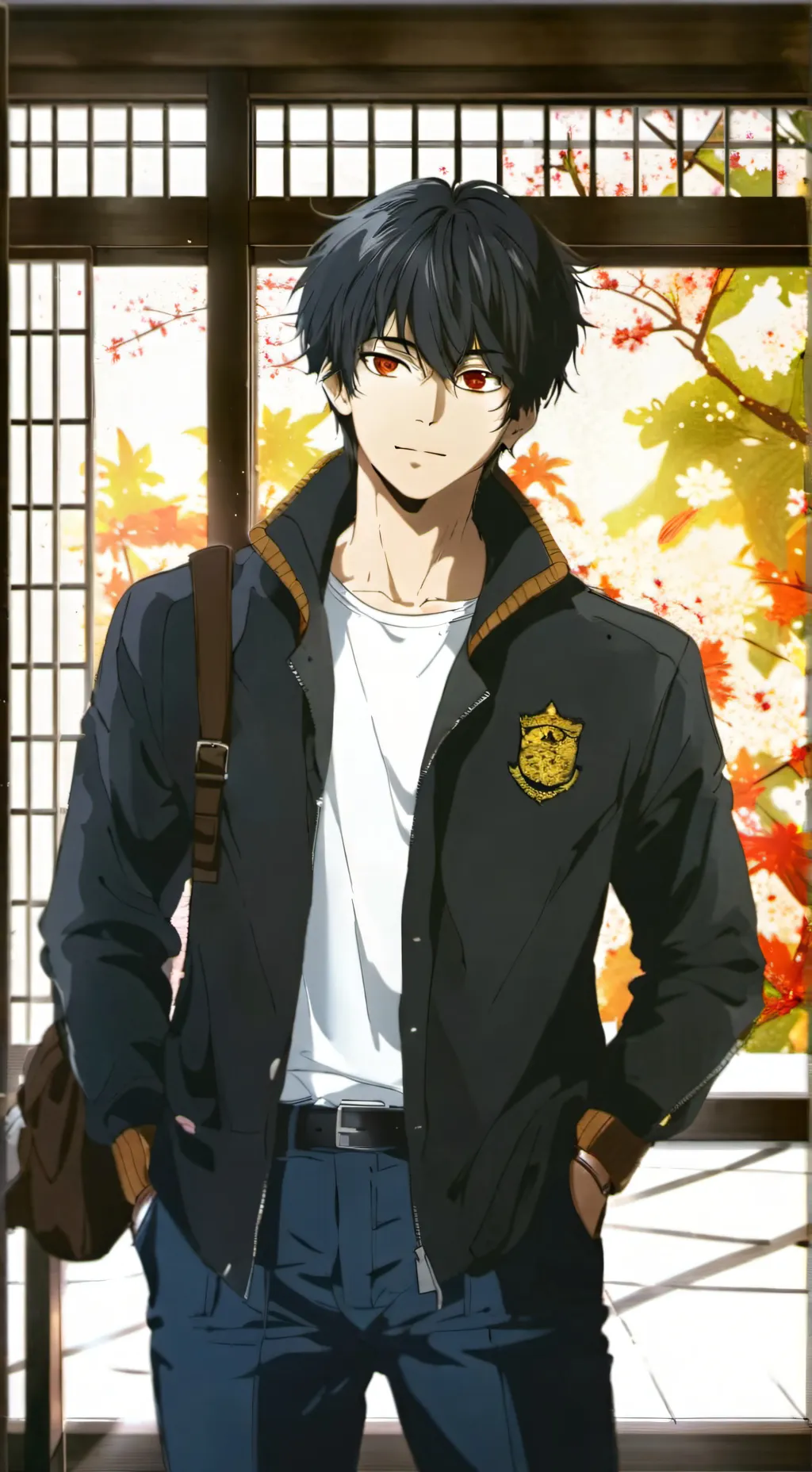 ai character: Lincoln background