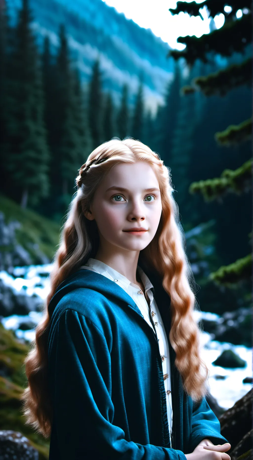 ai character: Luna lovegood  background