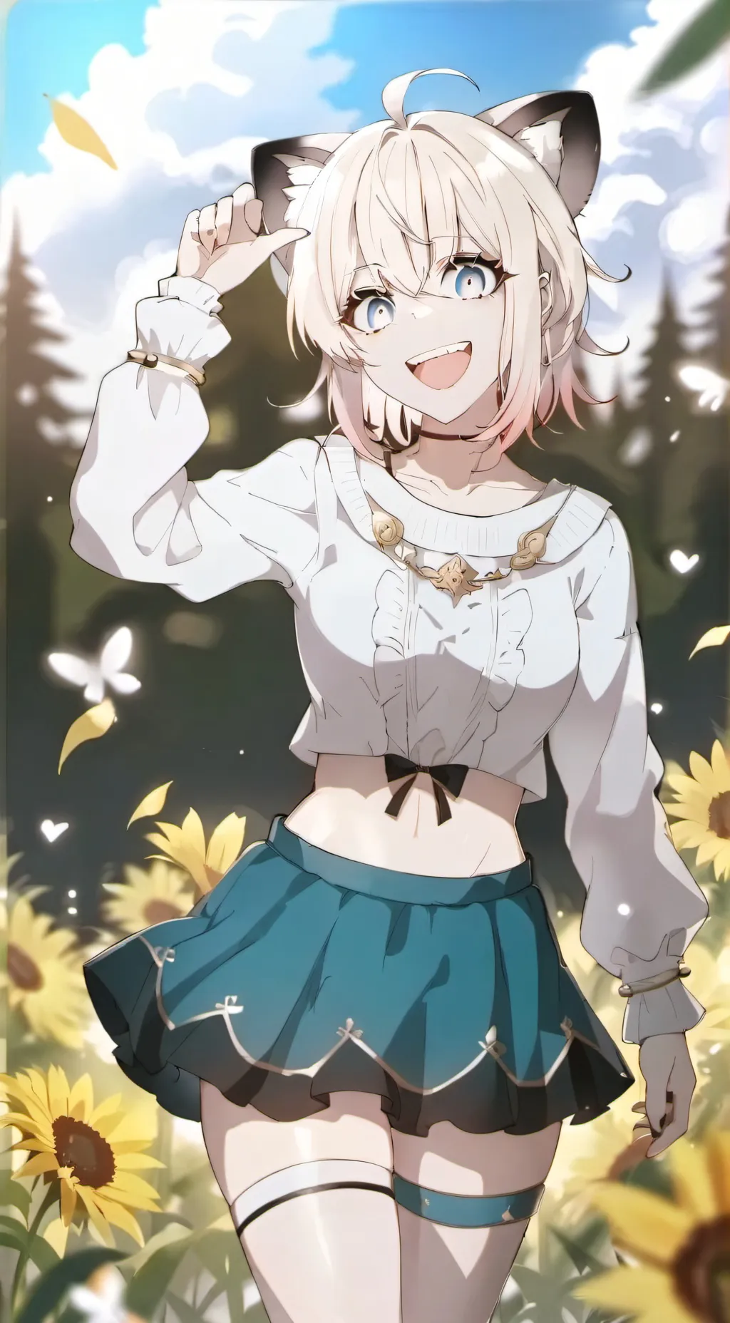 ai character: Kiara background