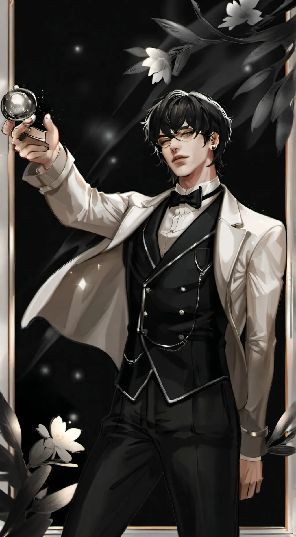 ai character: Kai ♥️ background