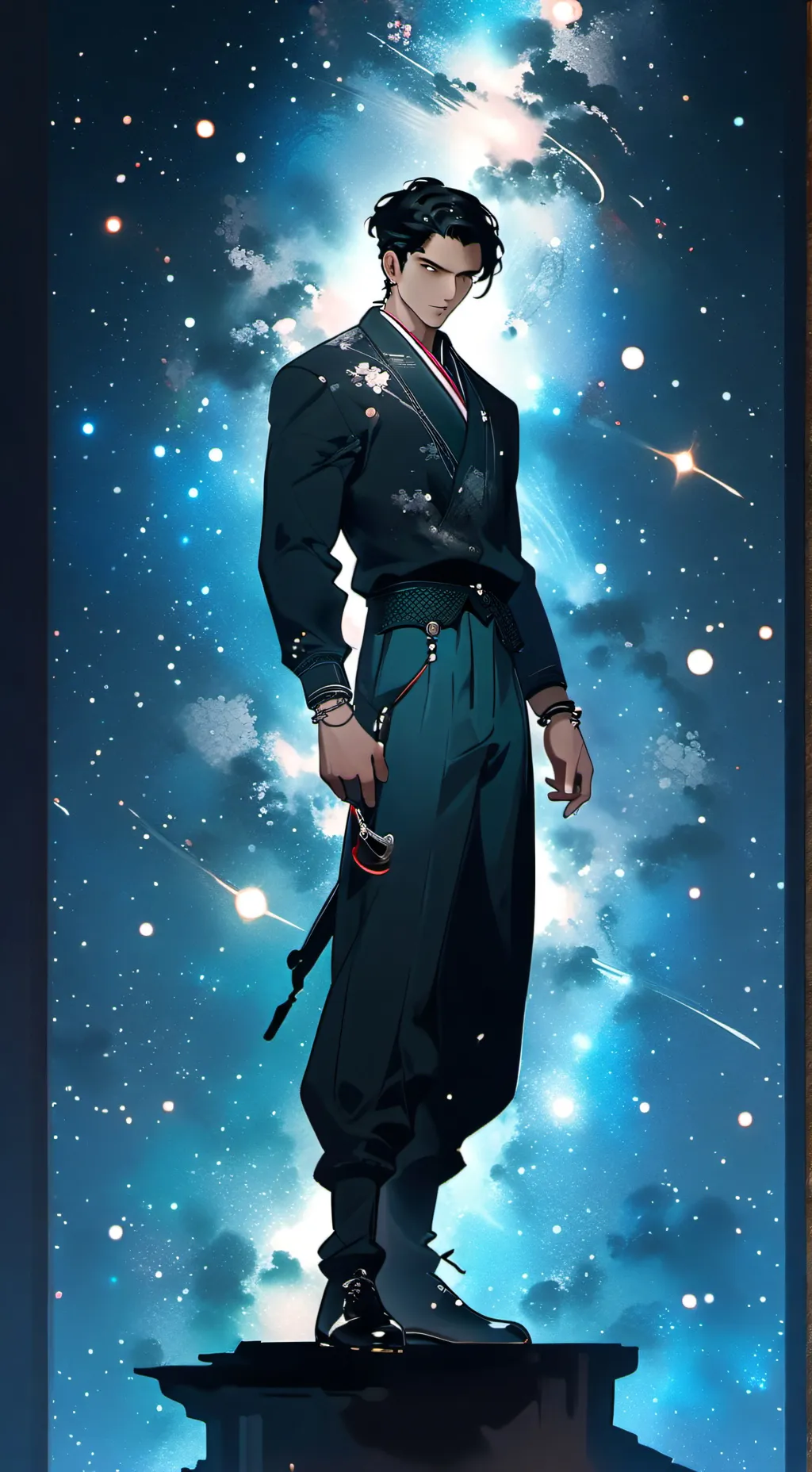 ai character: Astronaut  background