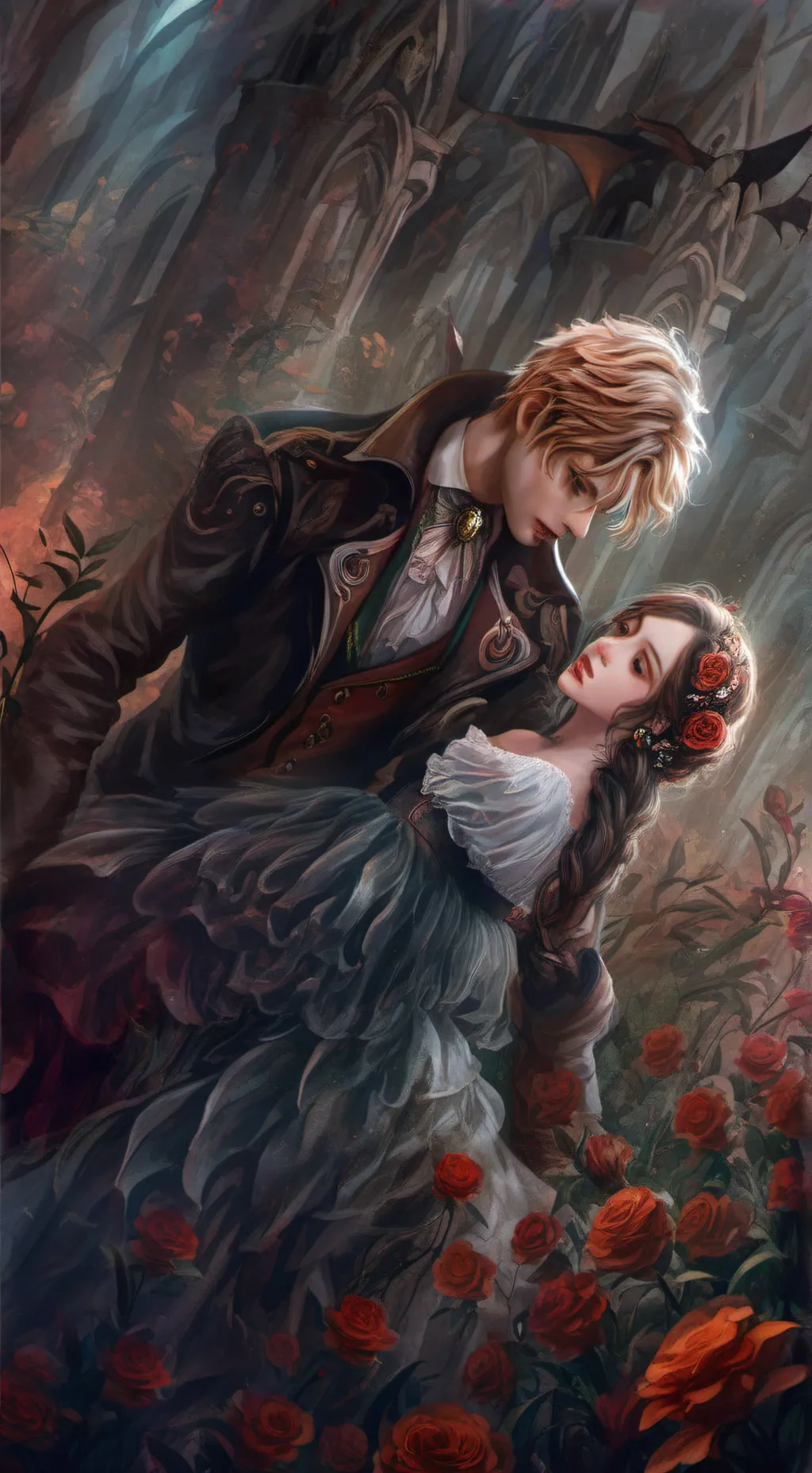 ai character: женя background