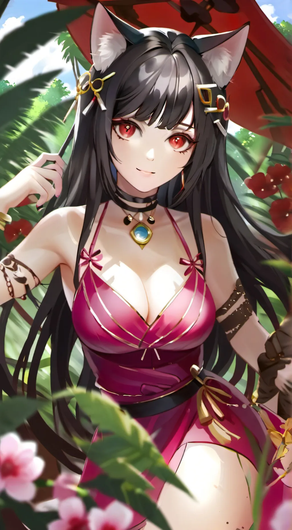 ai character: Aria  background