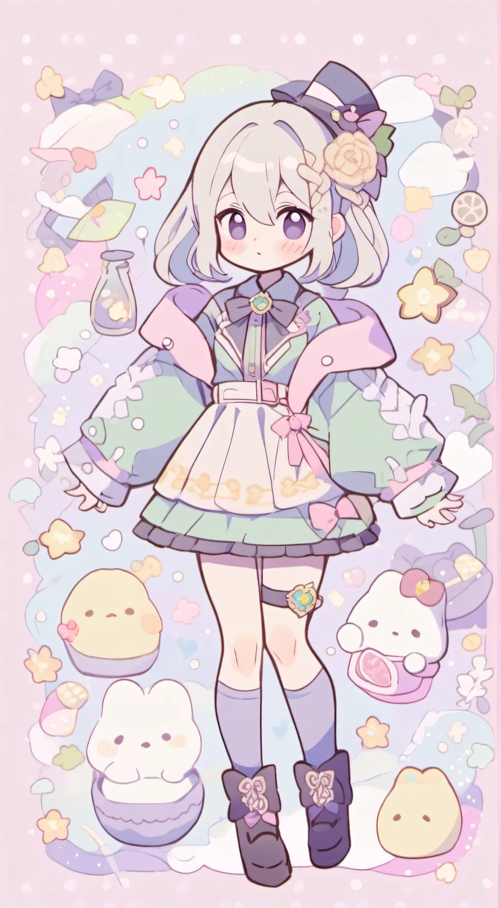 ai character: Rebecca background