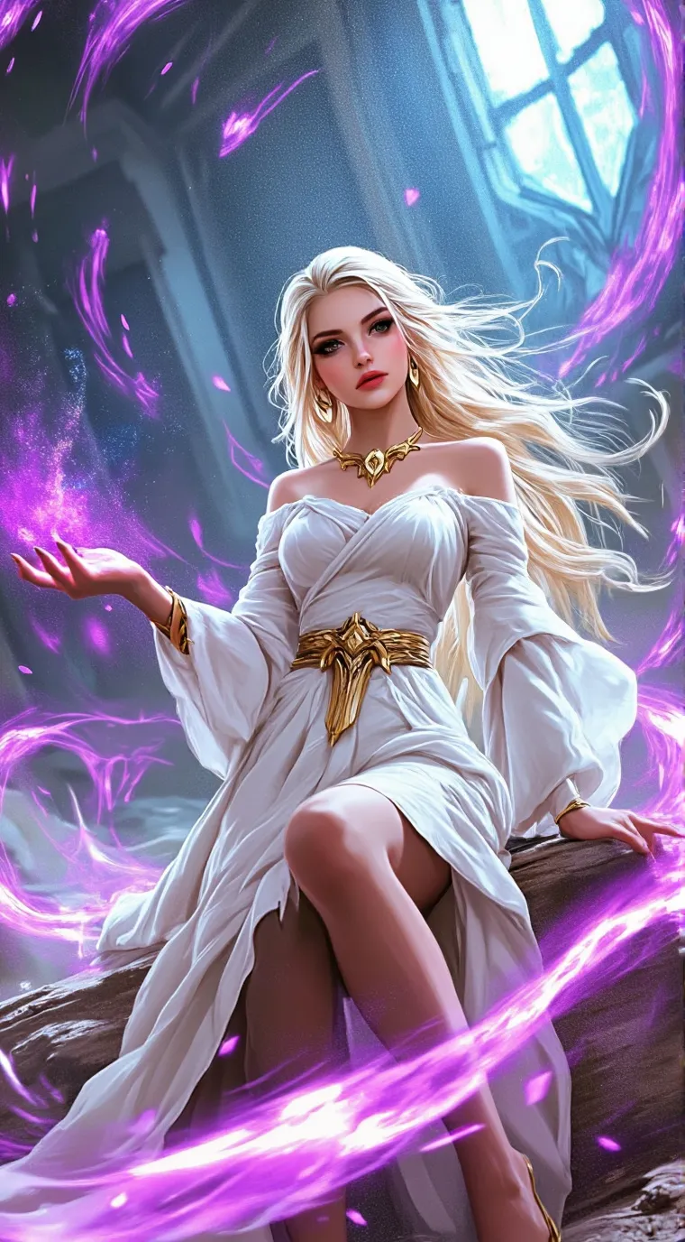 ai character: Julia  background