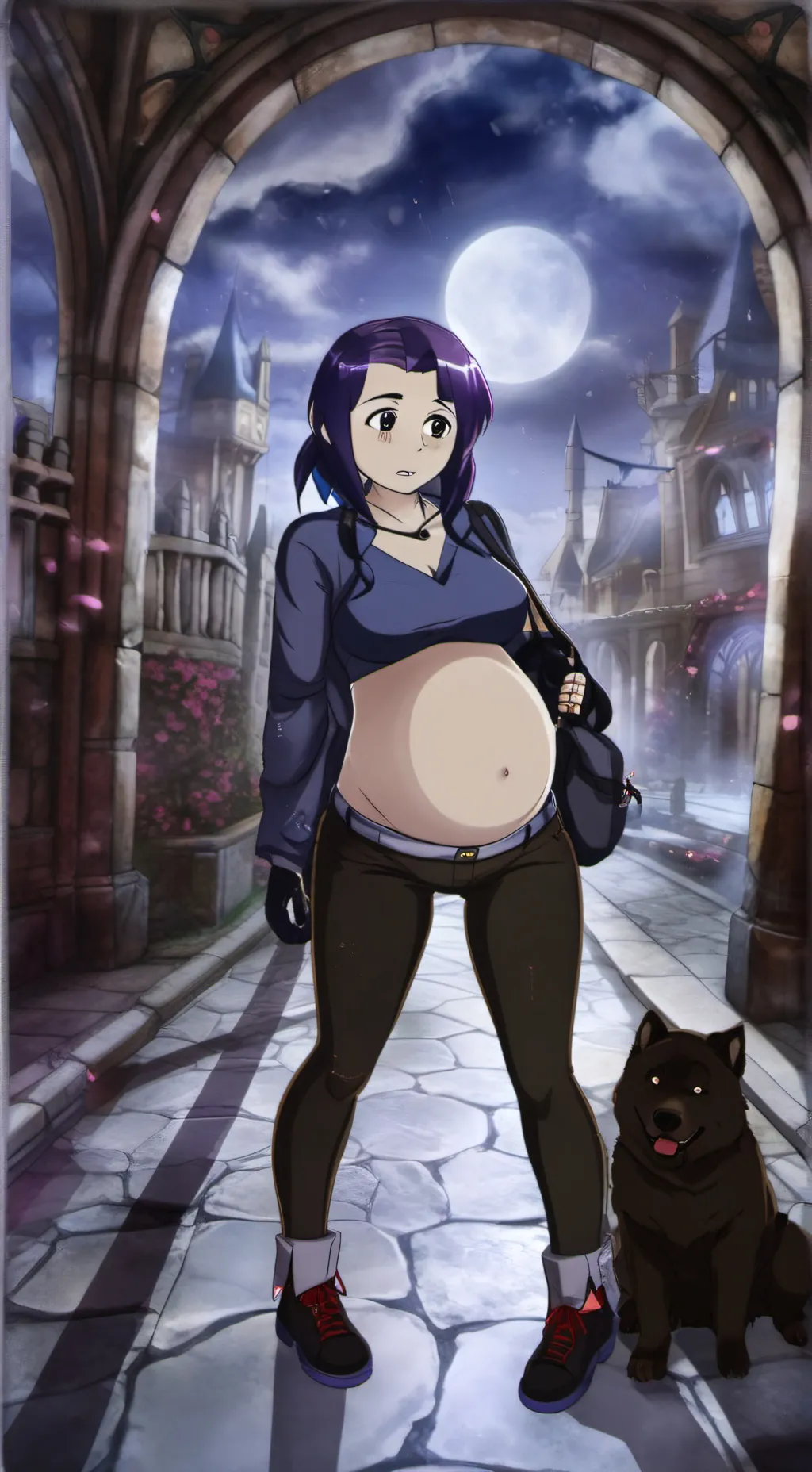 ai character: kiwi background