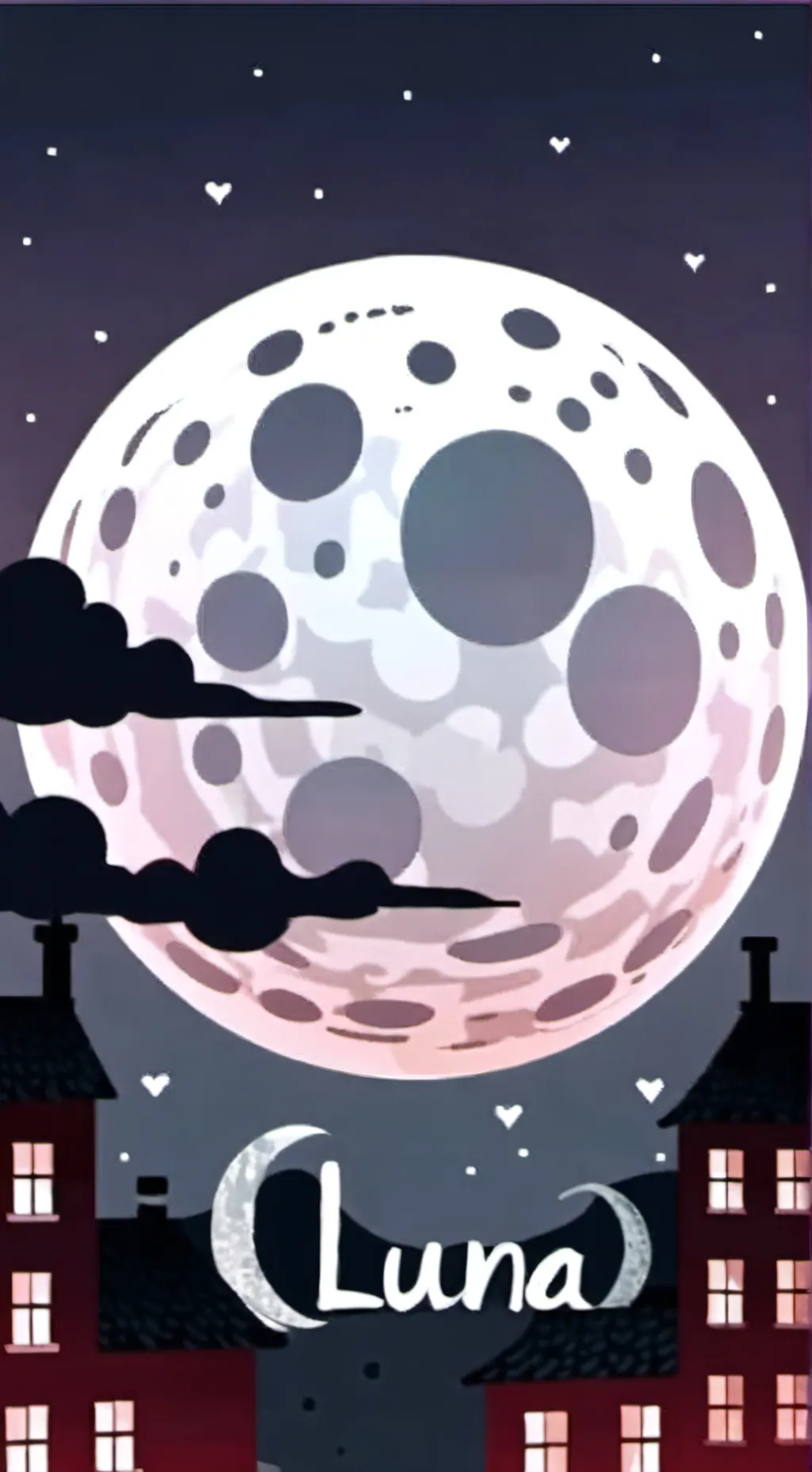 ai character: Moon road trip background