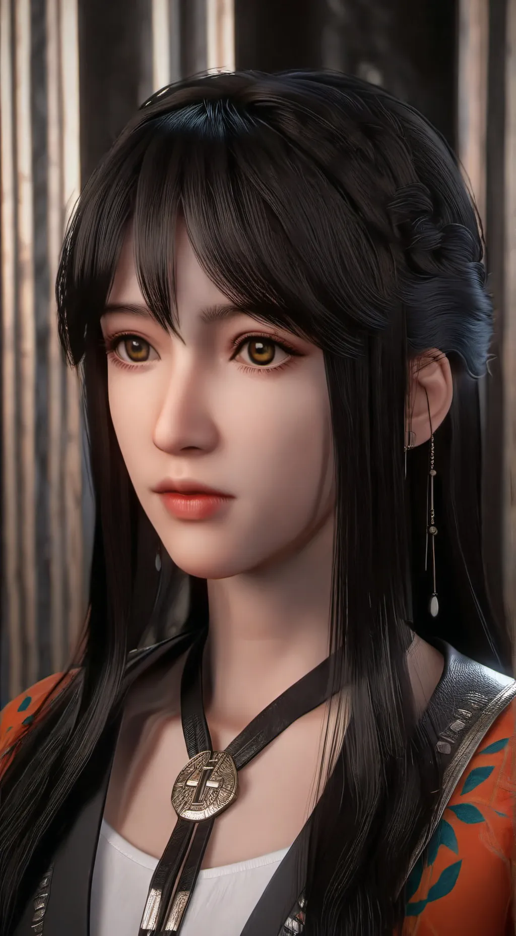 ai character: Fath 💚🖤💚🖤💚🖤💚🖤 background