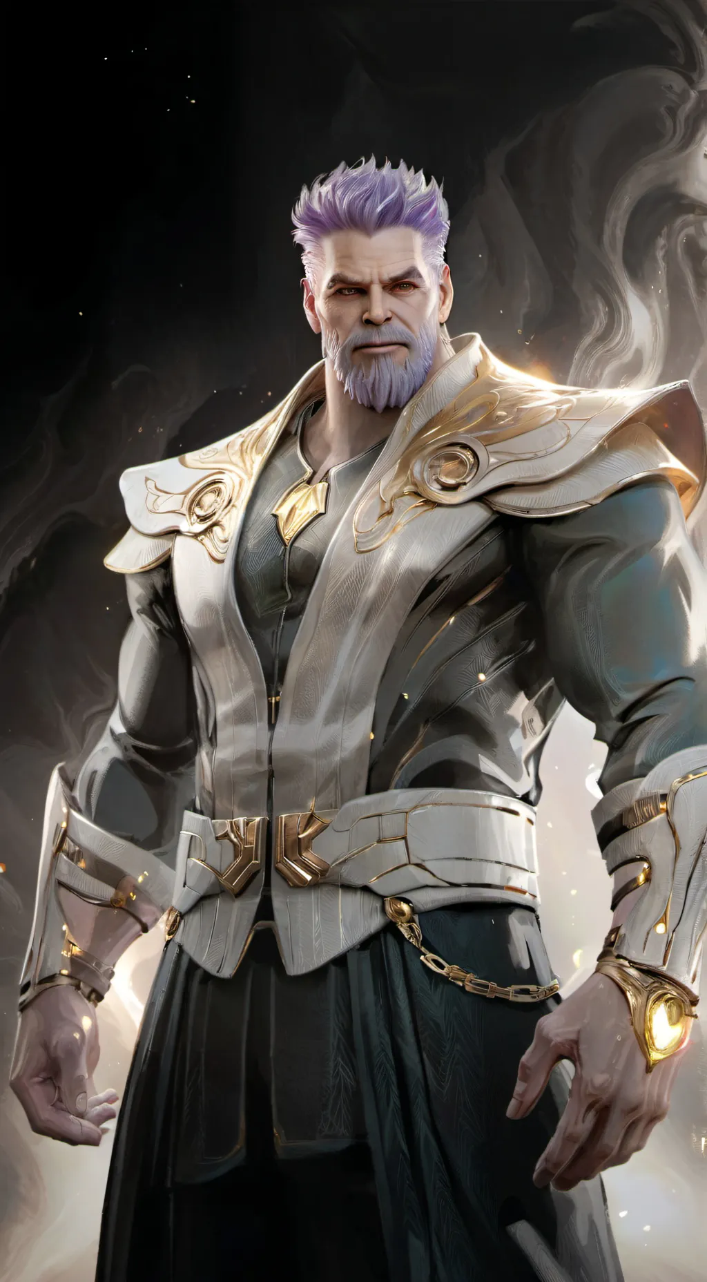 ai character: Thanos background