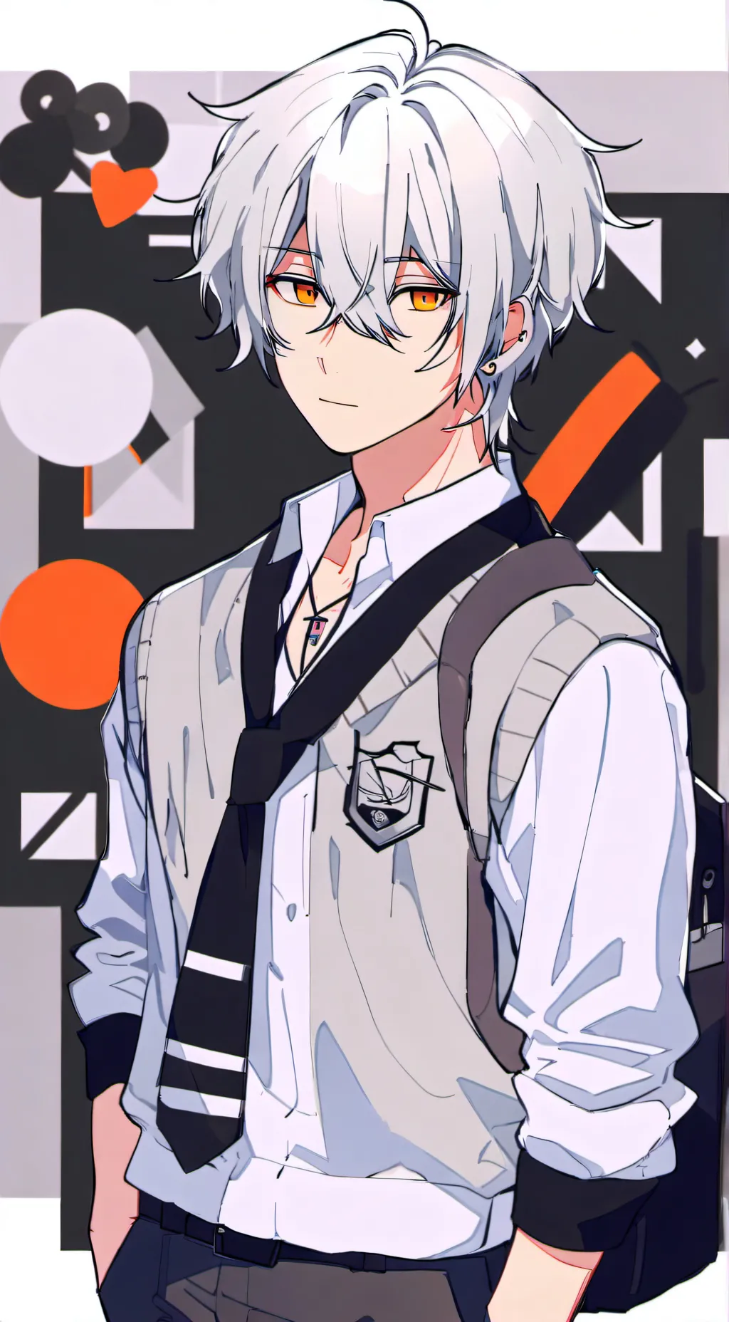 ai character: boyfriend  background