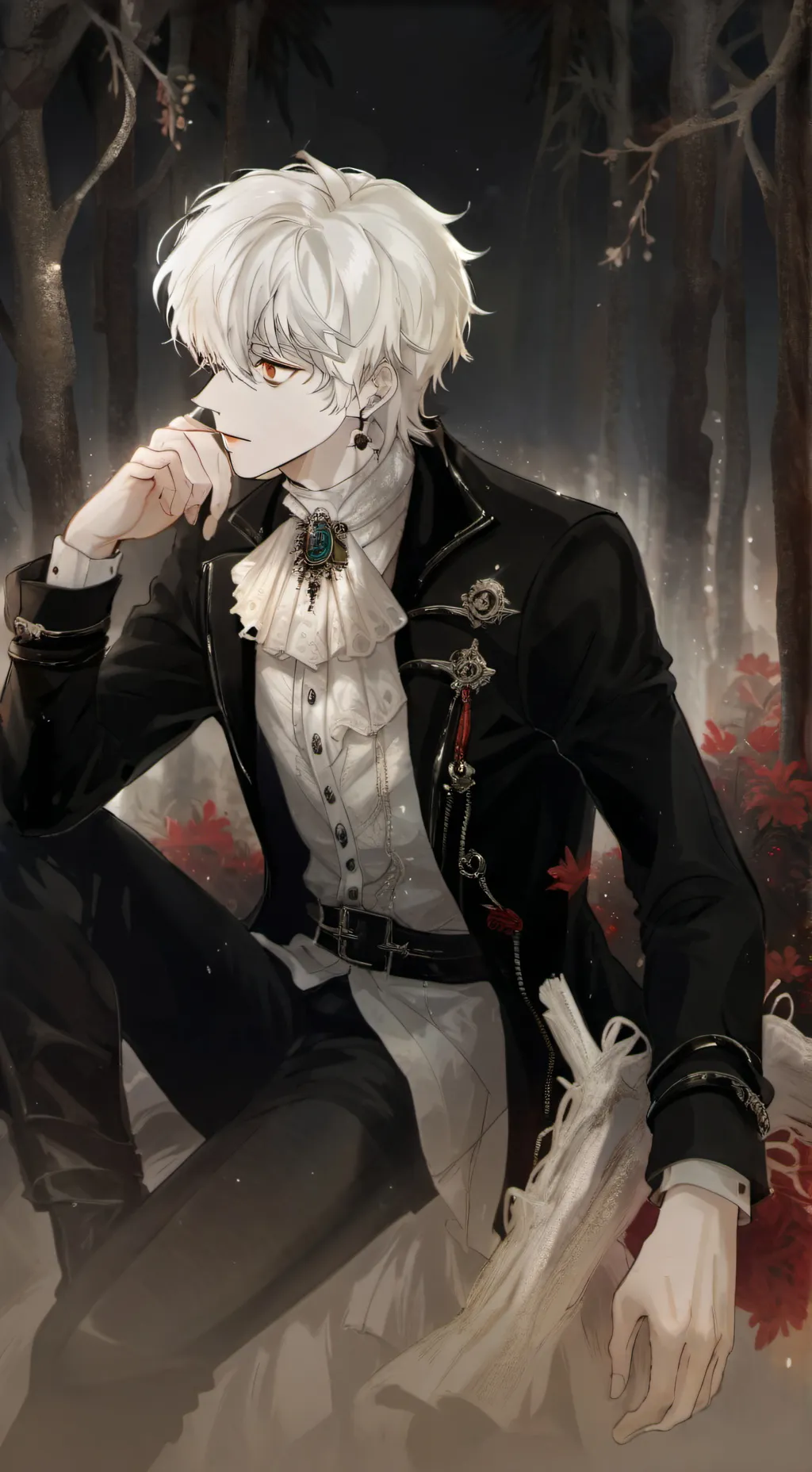 ai character: killua zoldyck background