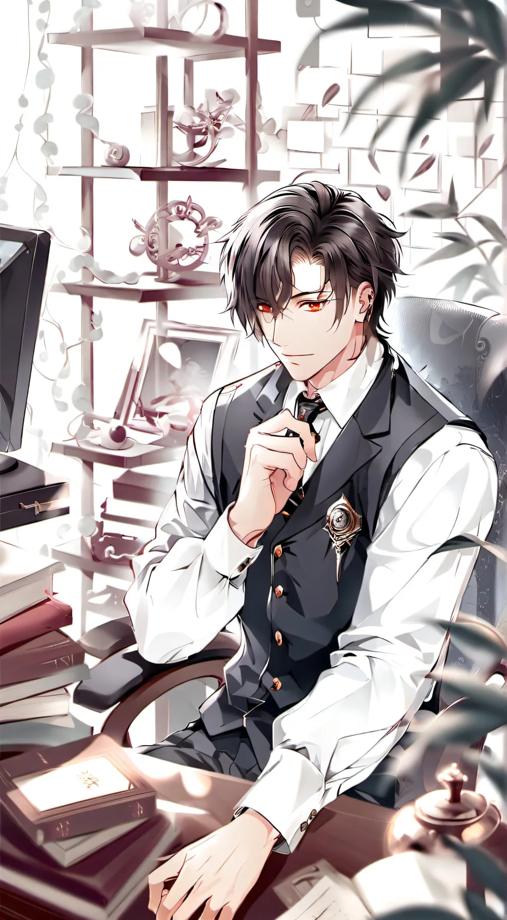 ai character: слуга background