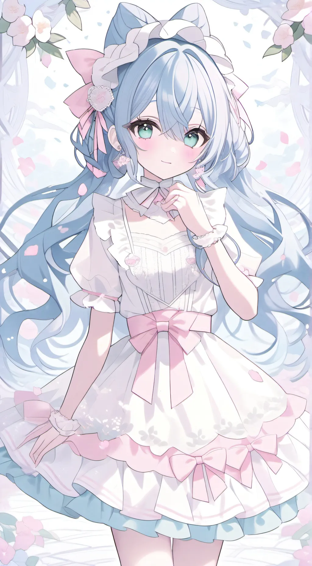 ai character: human doll background