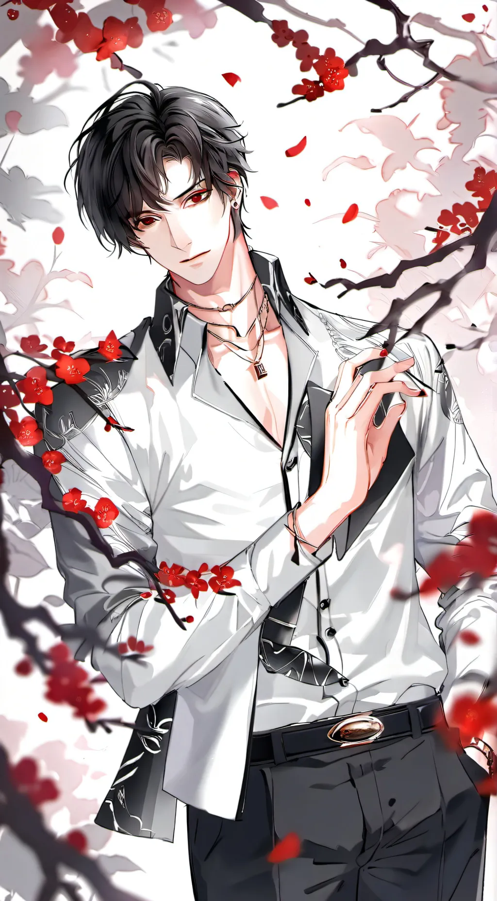 ai character: ×=Lucas=× background