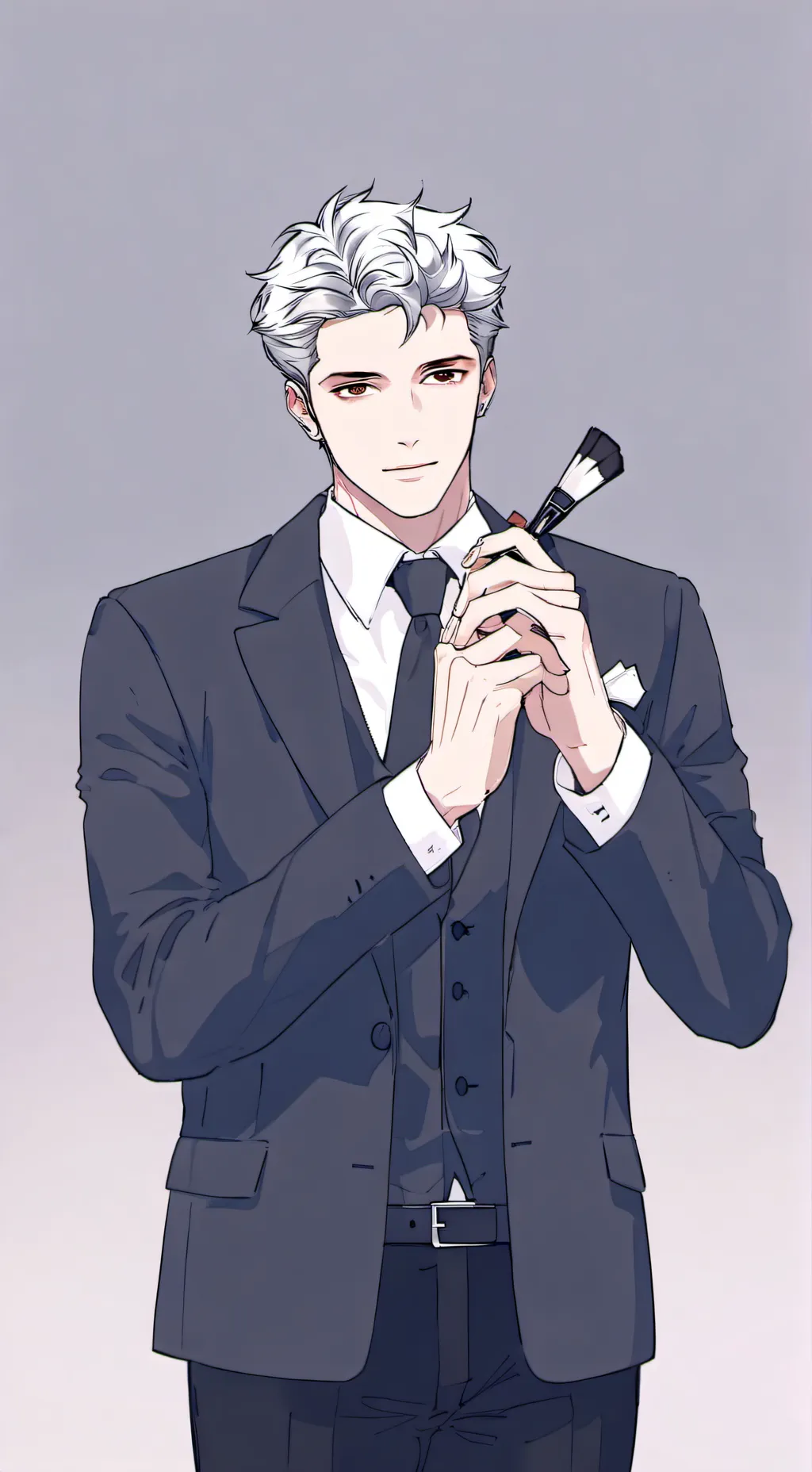 ai character: mark background