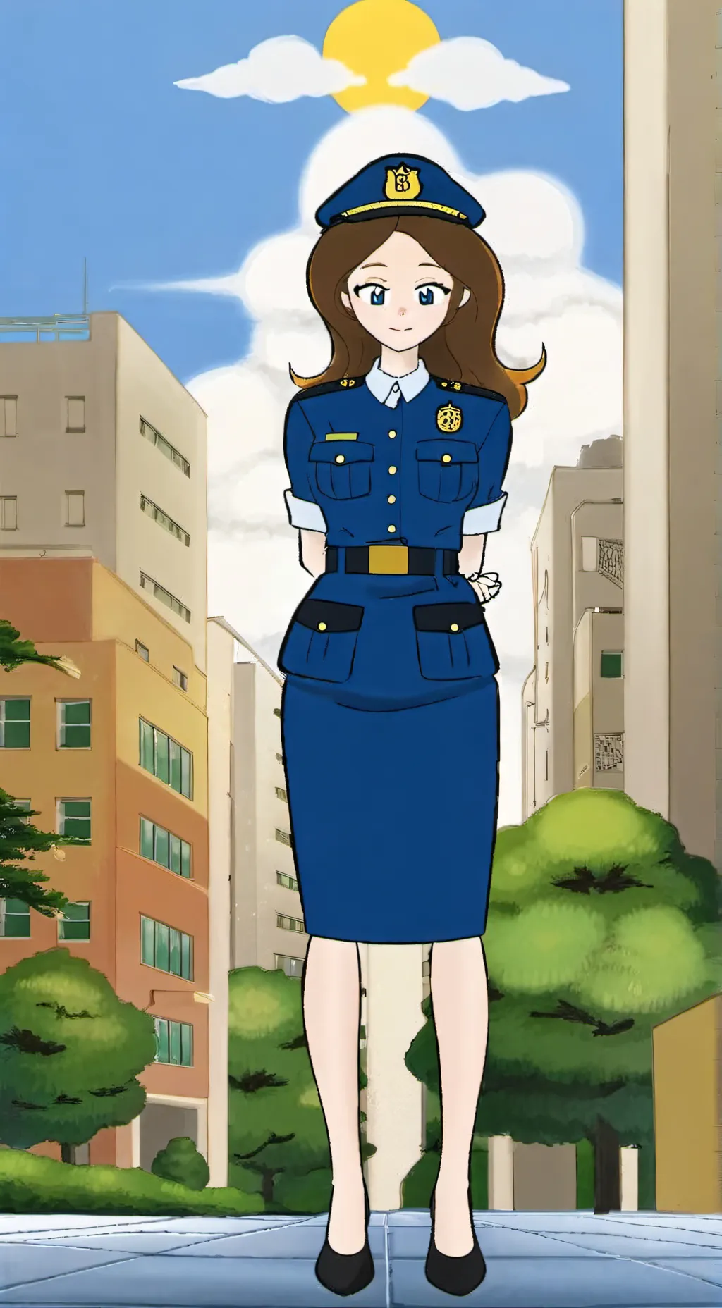 ai character: Heather  background