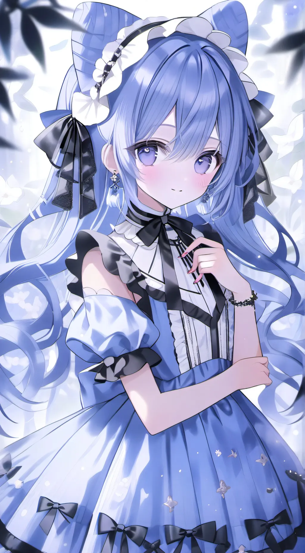 ai character: Lacy background