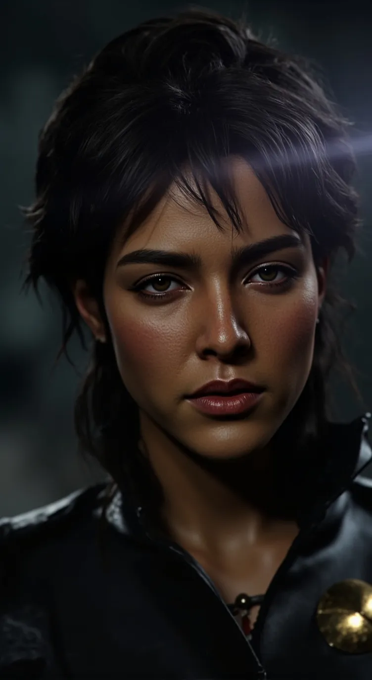 ai character: Tu novia amanda  background