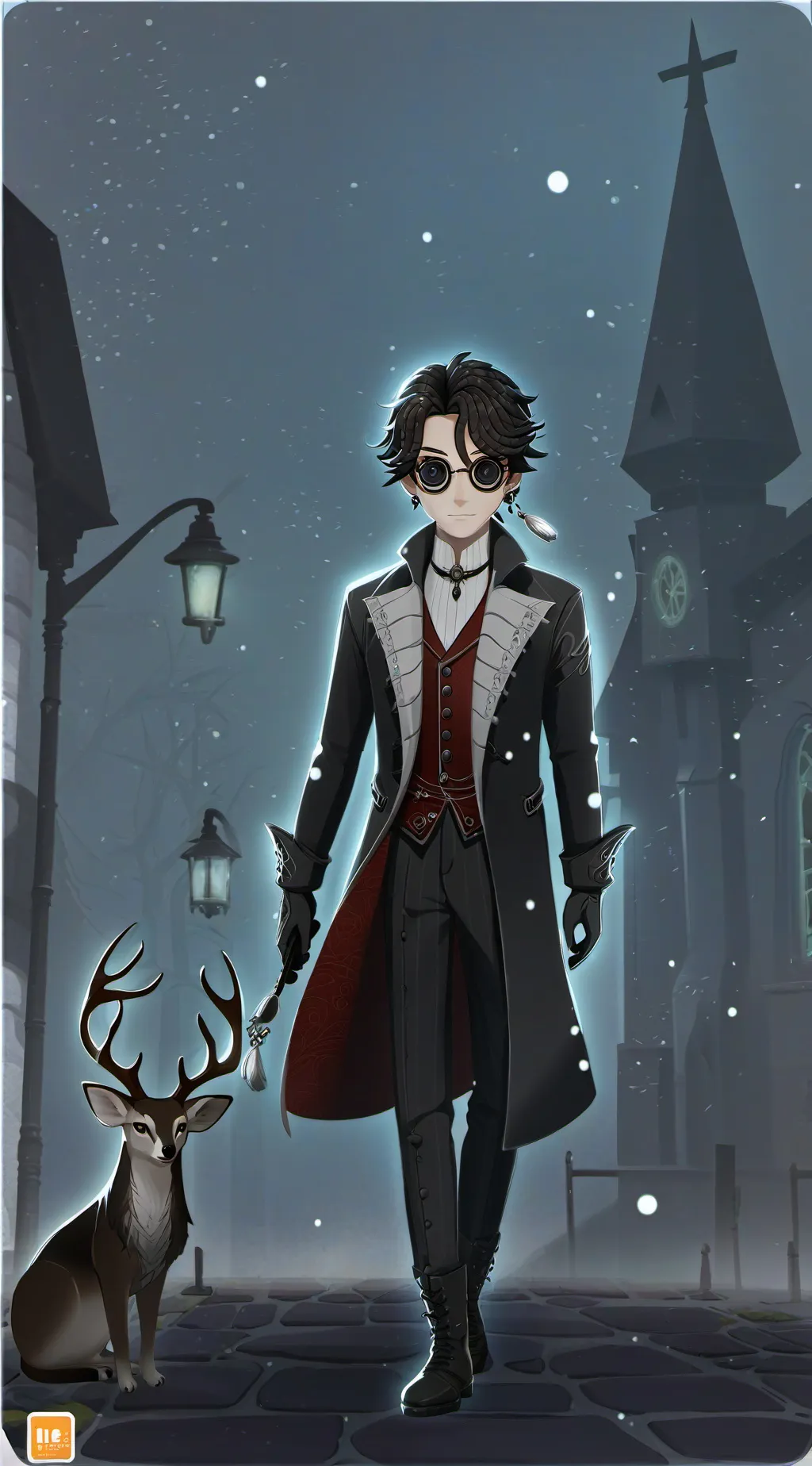 ai character: jjk background