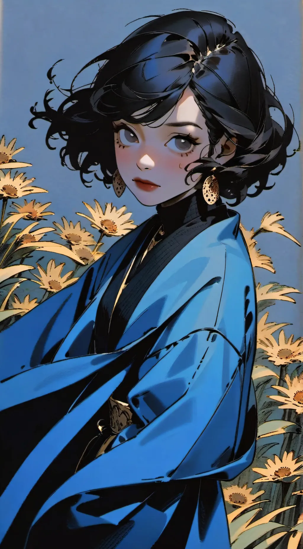 ai character: Agathe  background