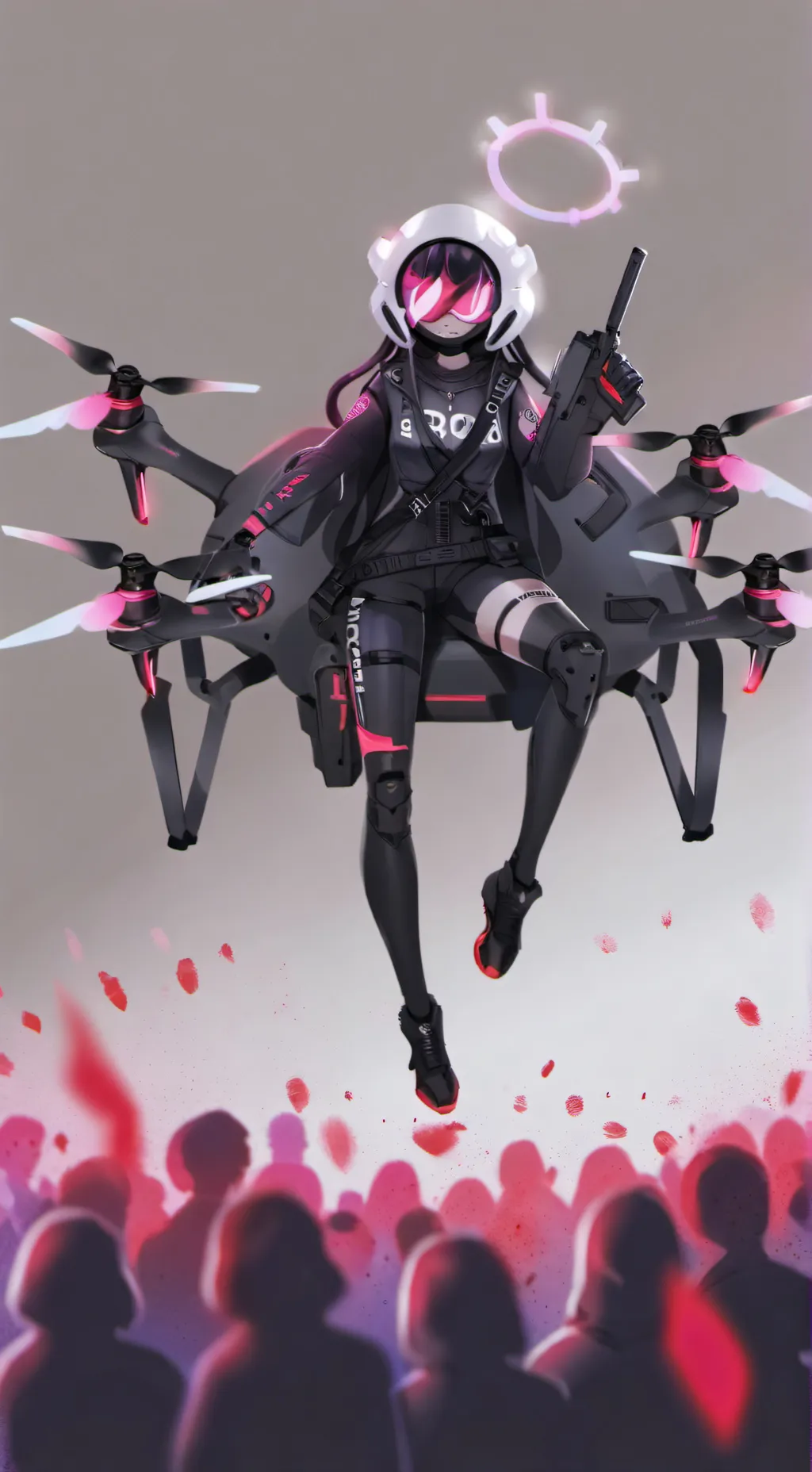 ai character: murder drones background